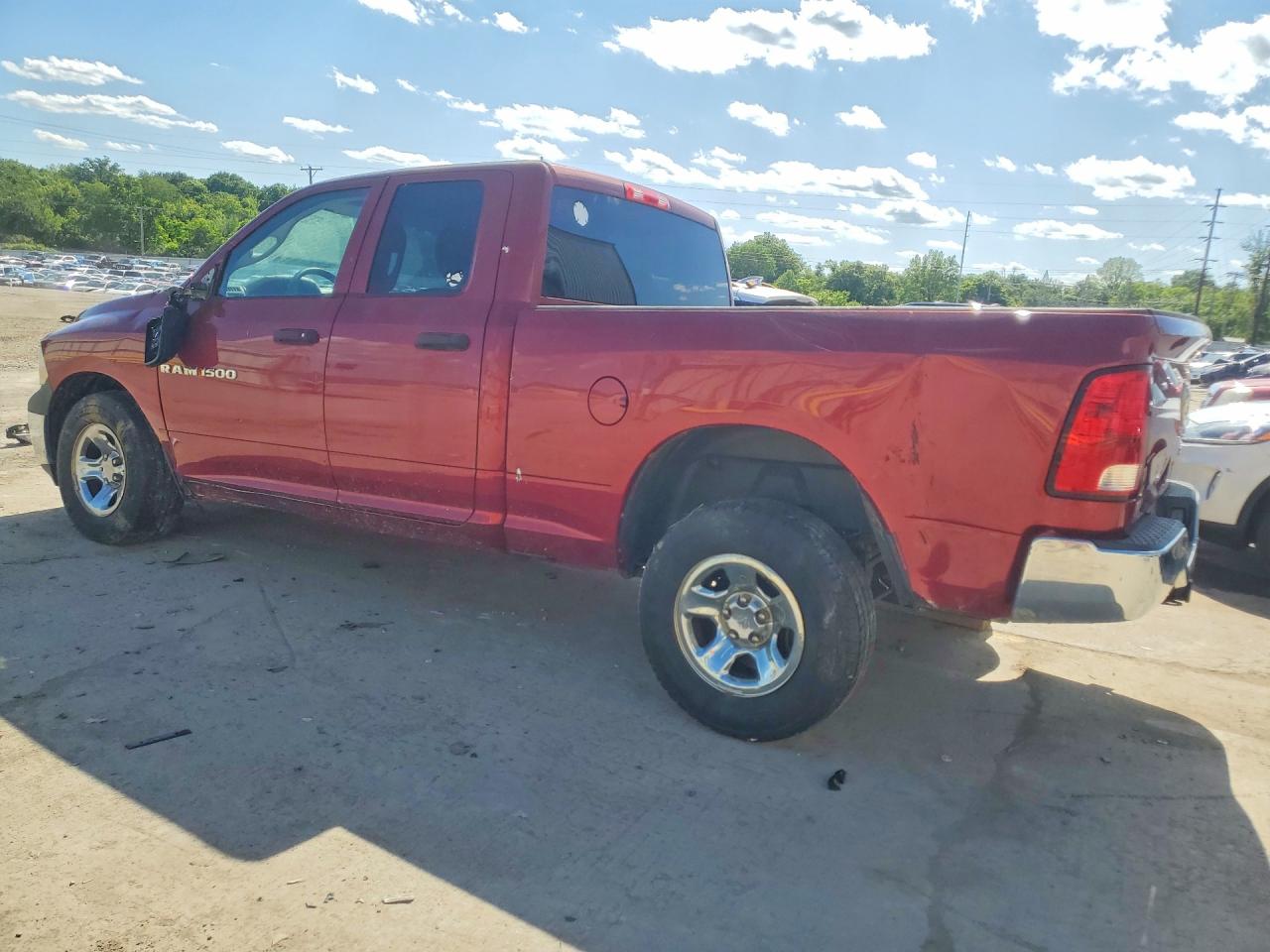 2012 Dodge Ram 1500 St Red vin: 1C6RD7FP6CS275459