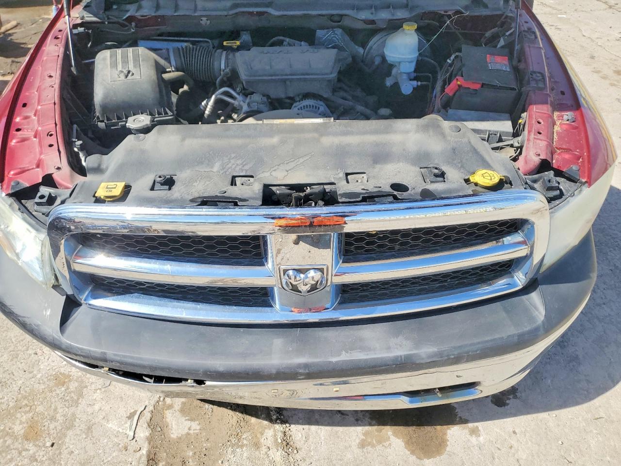 2012 Dodge Ram 1500 St Red vin: 1C6RD7FP6CS275459