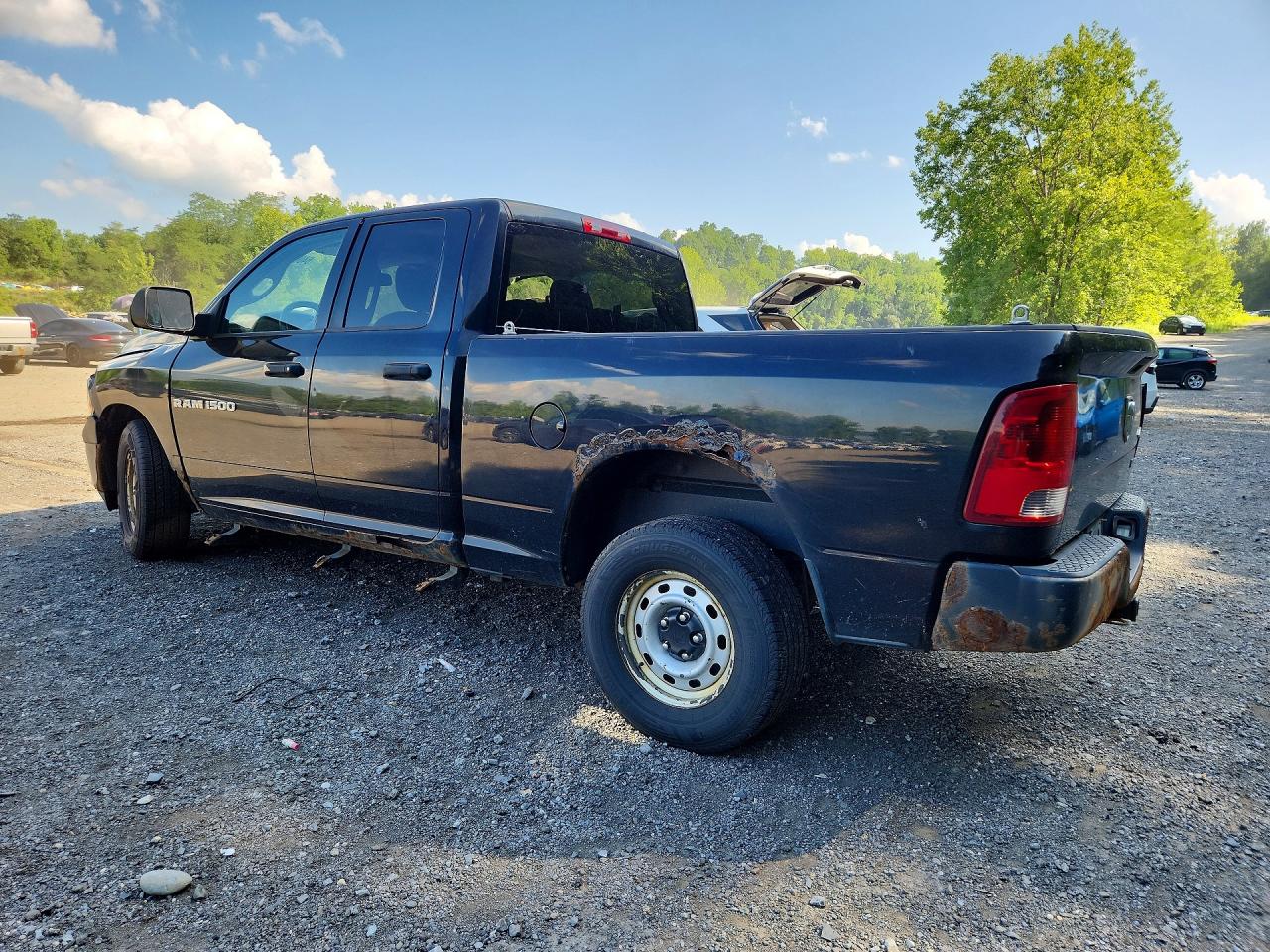 2012 Dodge Ram 1500 St Black vin: 1C6RD7FP7CS206442