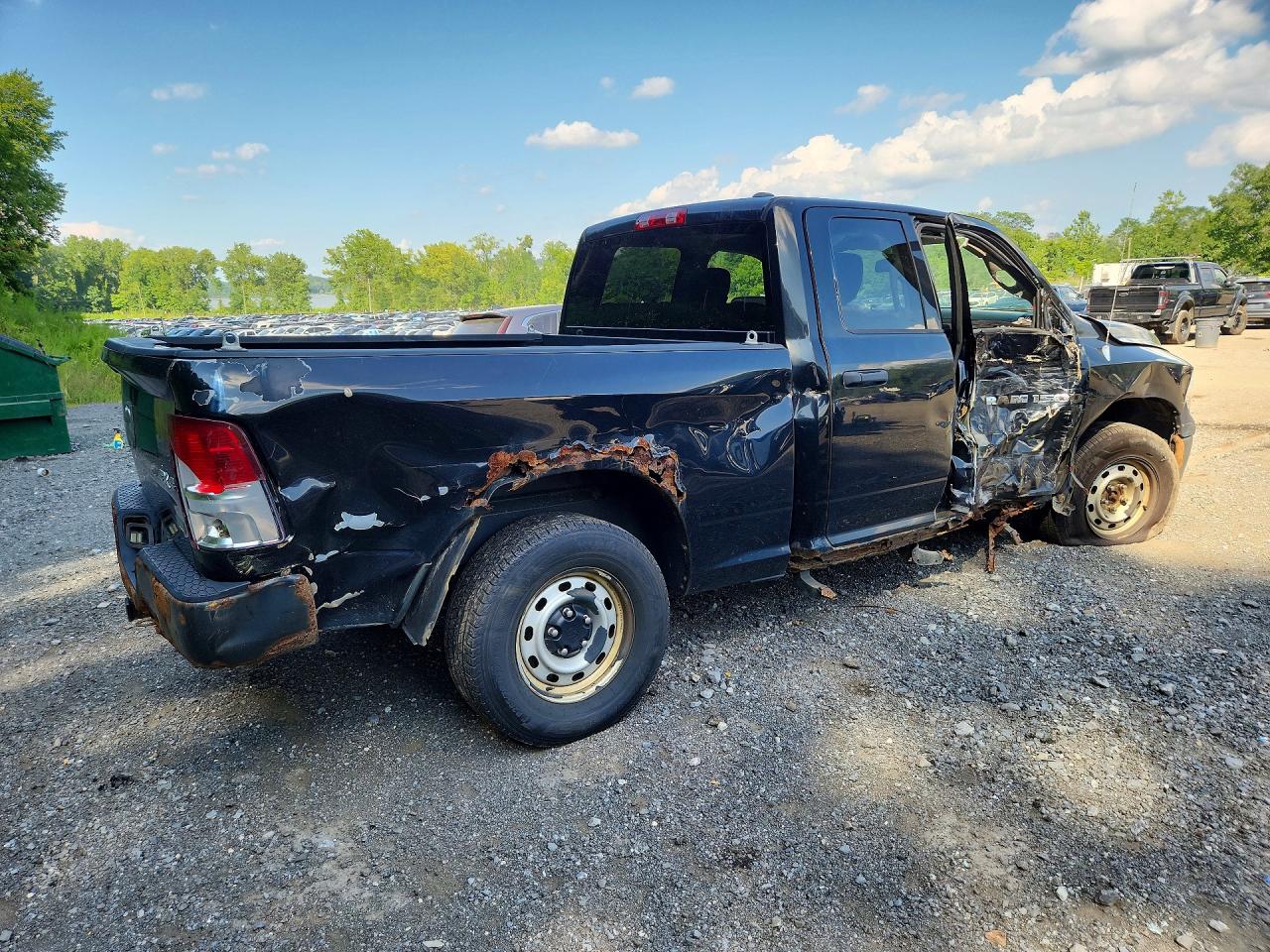 2012 Dodge Ram 1500 St Black vin: 1C6RD7FP7CS206442