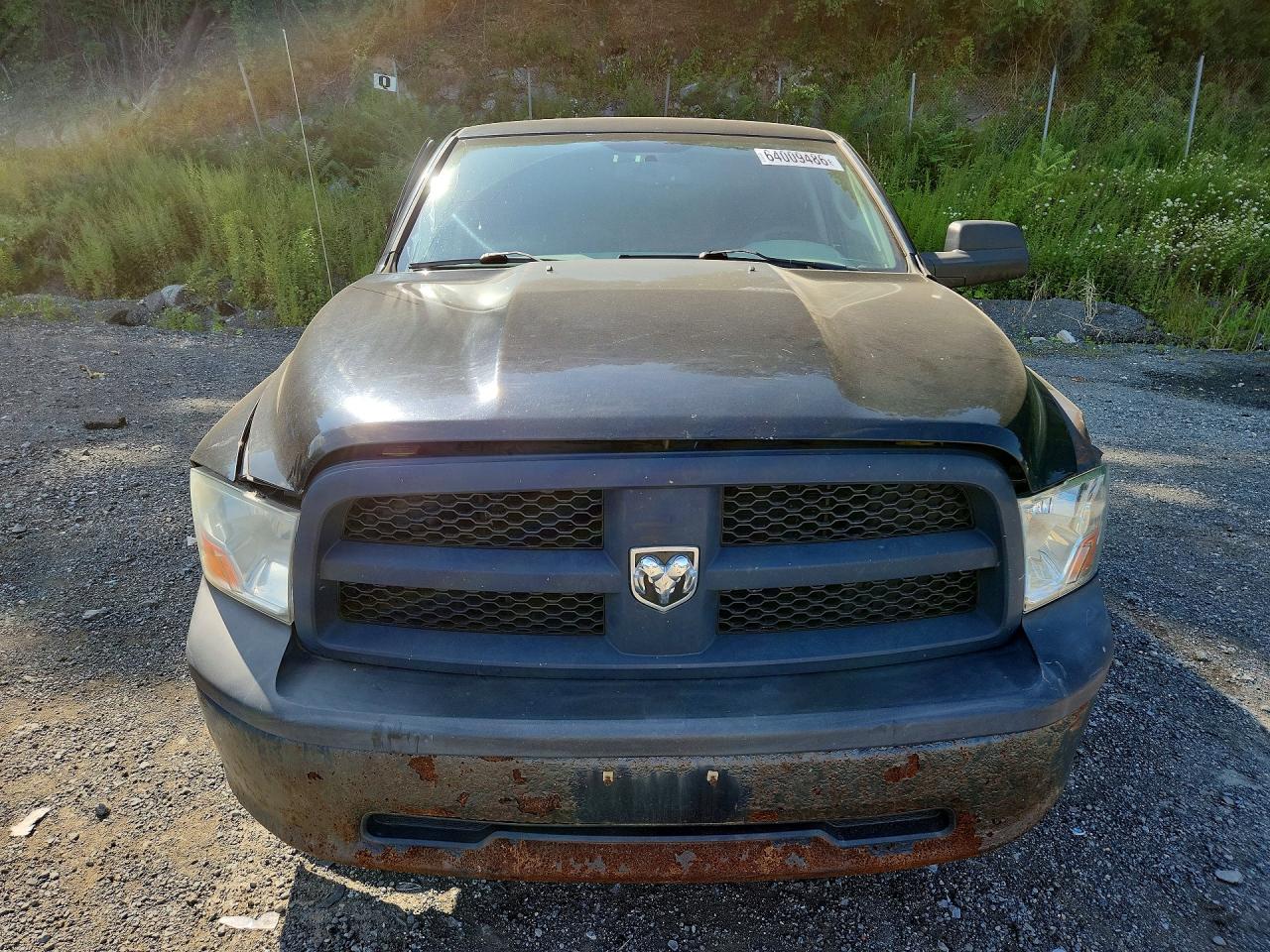 2012 Dodge Ram 1500 St Black vin: 1C6RD7FP7CS206442