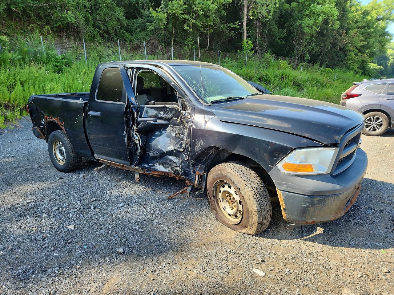 2012 Dodge Ram 1500 St Black vin: 1C6RD7FP7CS206442