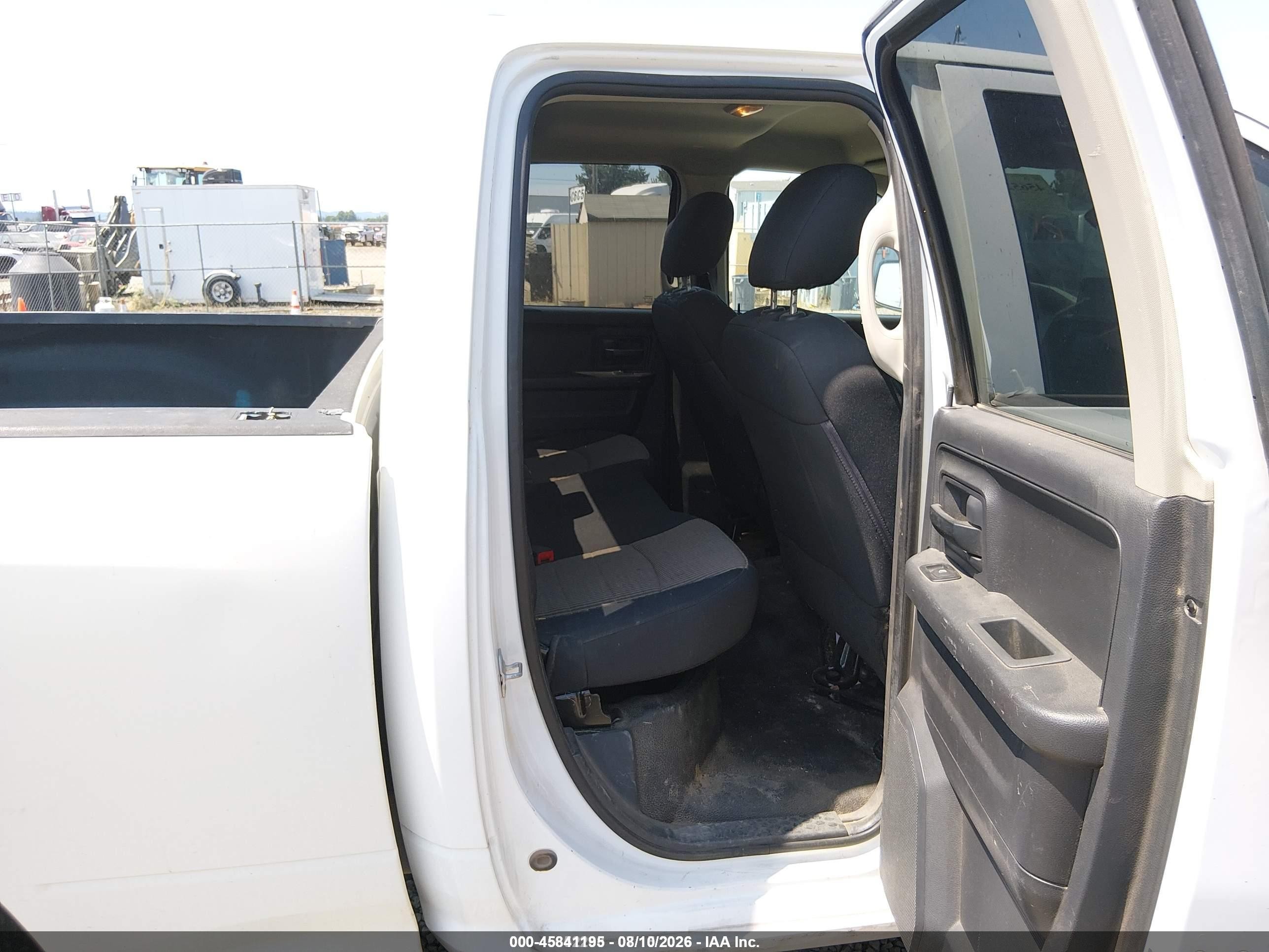 2012 Ram 1500 St White vin: 1C6RD7FP7CS234824