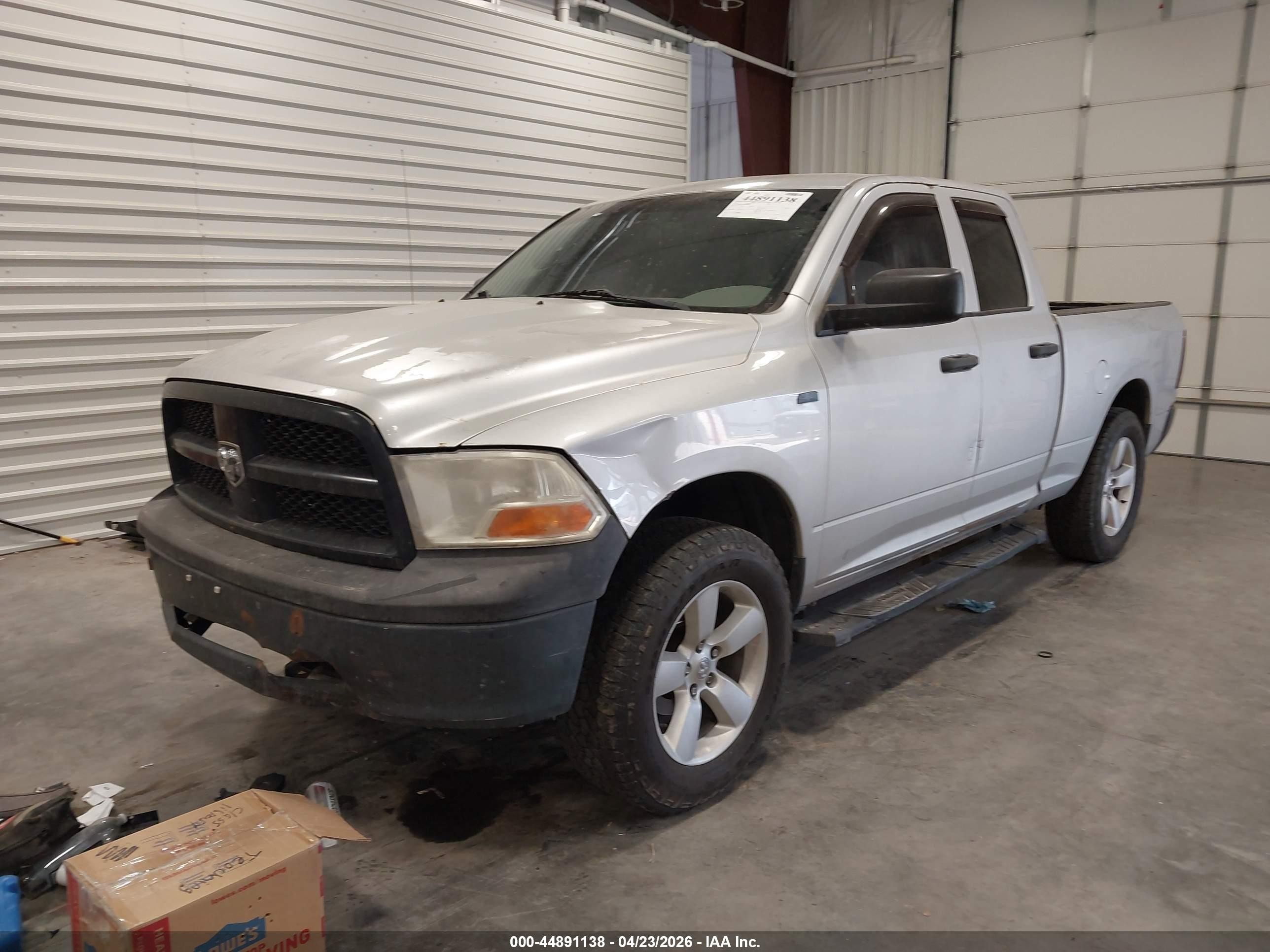 2012 Ram 1500 St Silver vin: 1C6RD7FP8CS252037