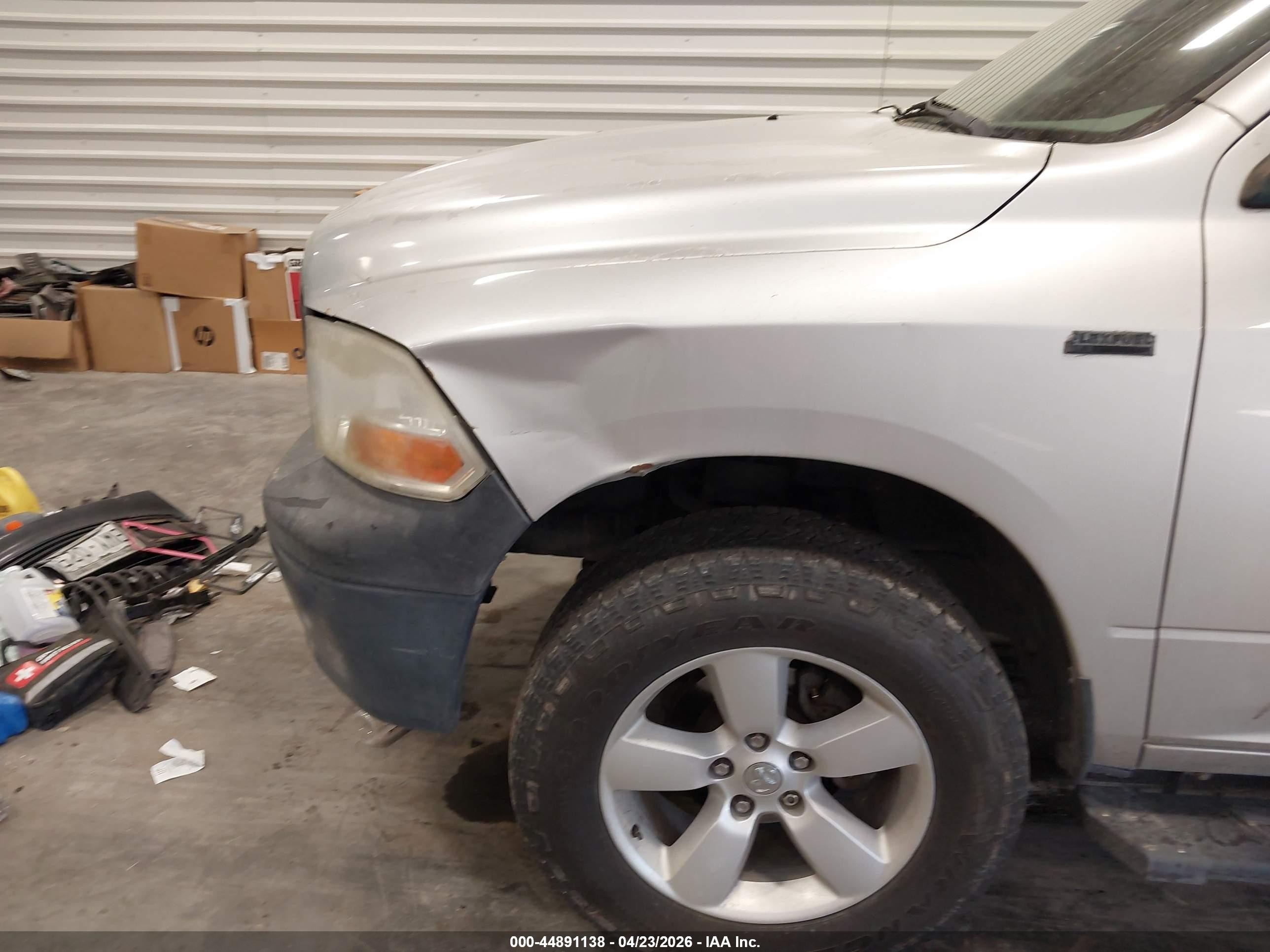 2012 Ram 1500 St Silver vin: 1C6RD7FP8CS252037