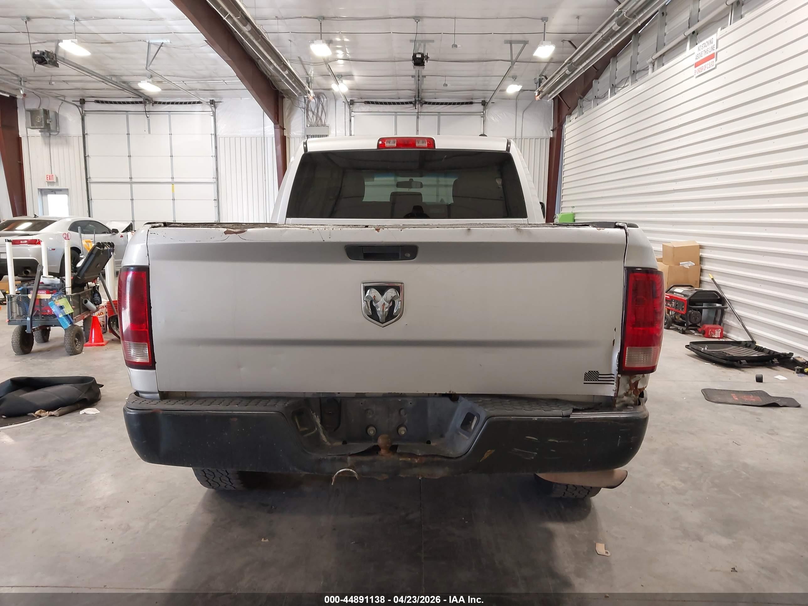 2012 Ram 1500 St Silver vin: 1C6RD7FP8CS252037