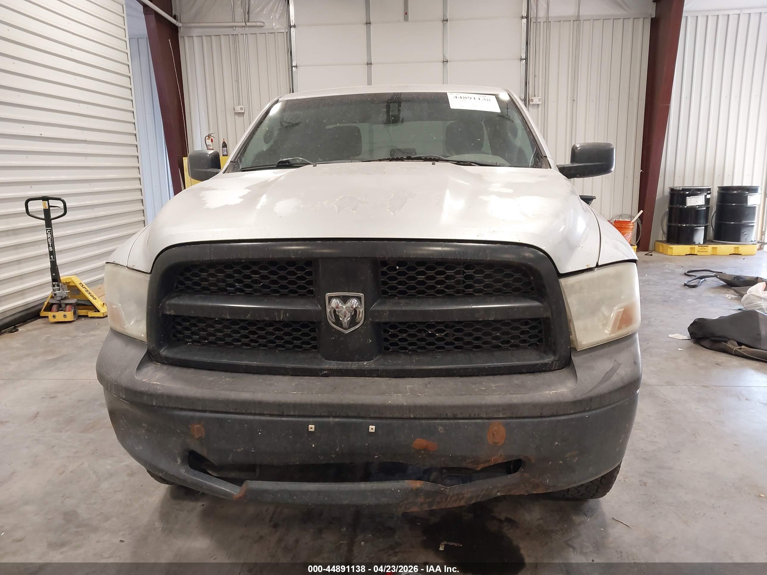 2012 Ram 1500 St Silver vin: 1C6RD7FP8CS252037