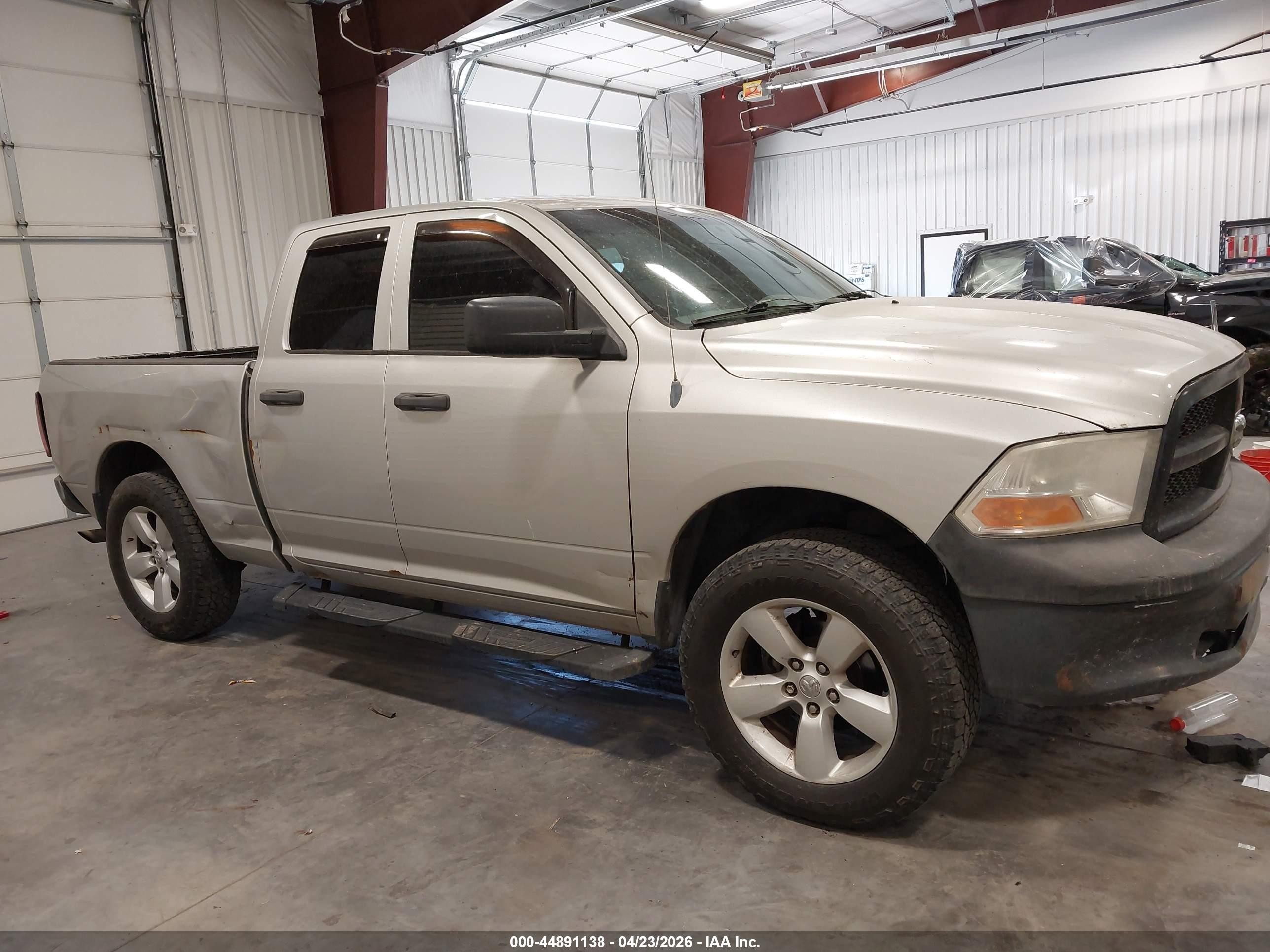 2012 Ram 1500 St Silver vin: 1C6RD7FP8CS252037