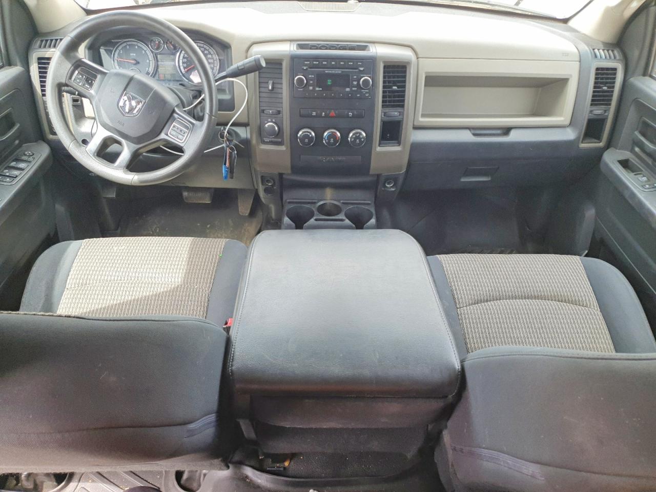 2012 Dodge 1500 Ram V Белый vin: 1C6RD7FP9CS249566