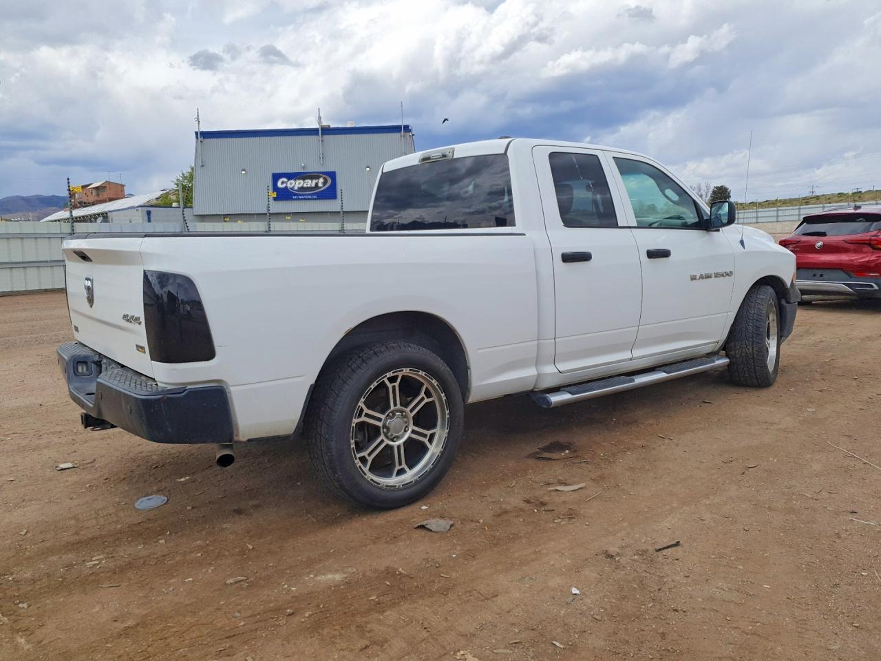 2012 Dodge 1500 Ram V Белый vin: 1C6RD7FP9CS249566