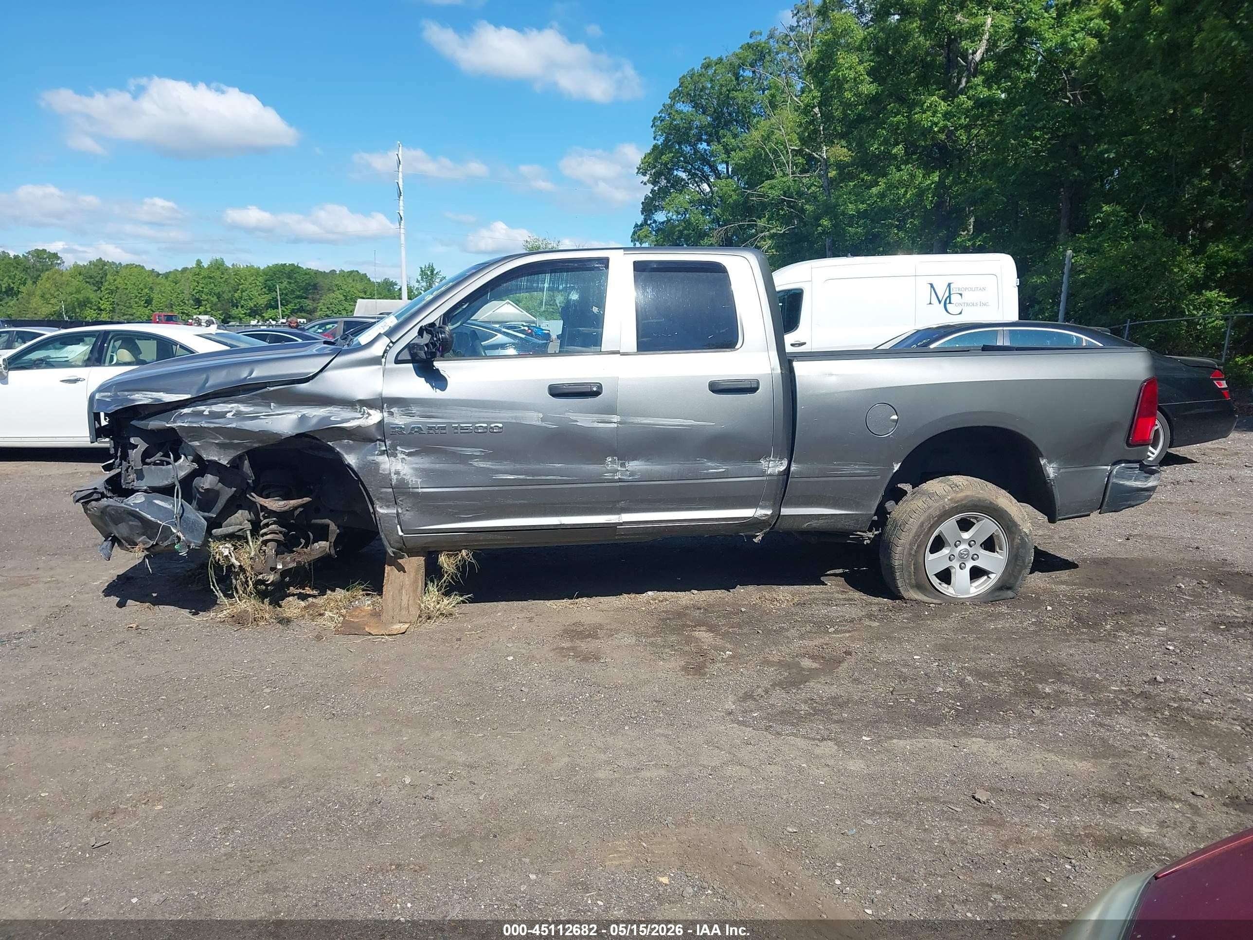 2012 Ram 1500 St Gray vin: 1C6RD7FP9CS266061