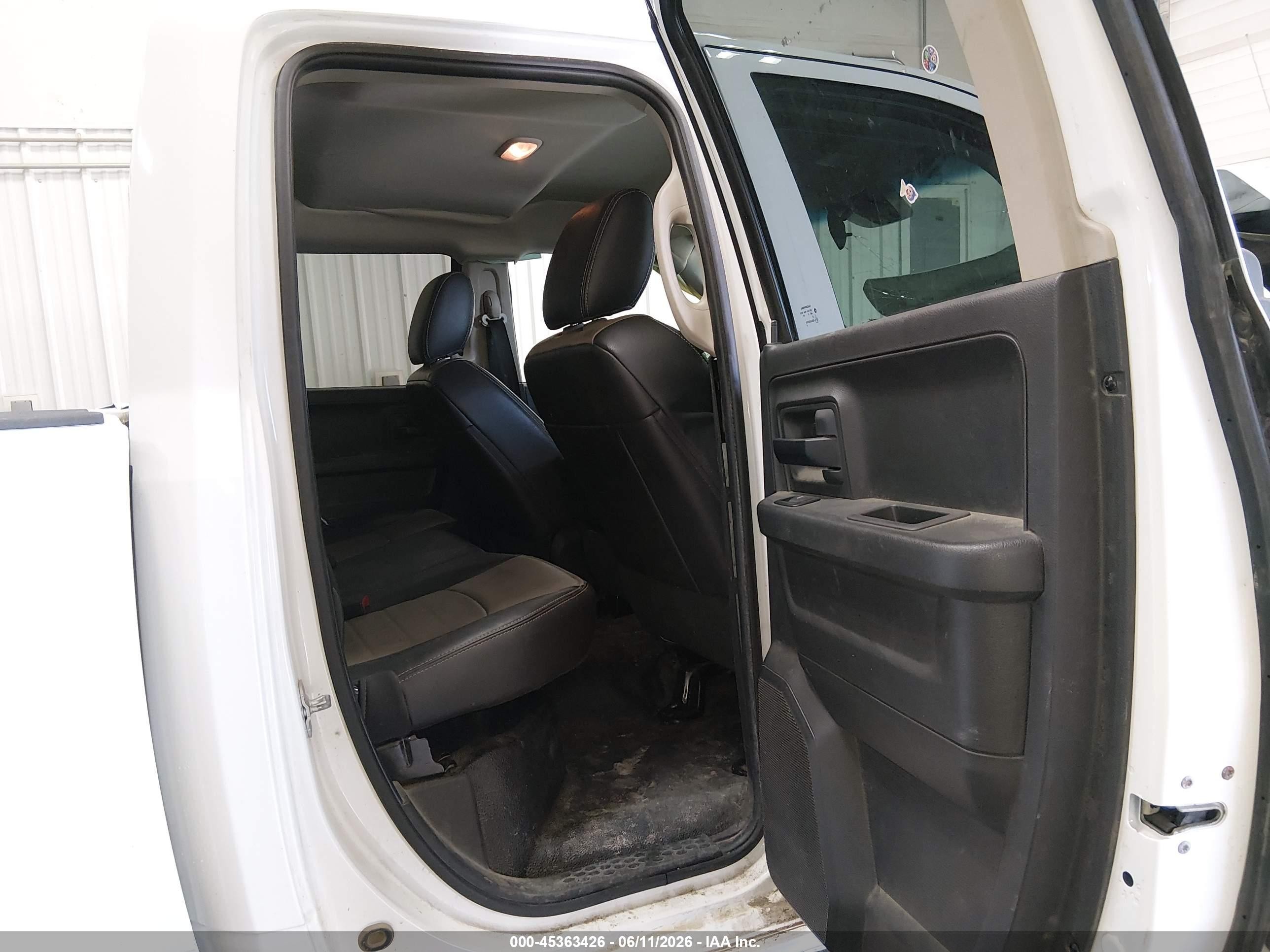 2012 Ram 1500 St White vin: 1C6RD7FP9CS324718