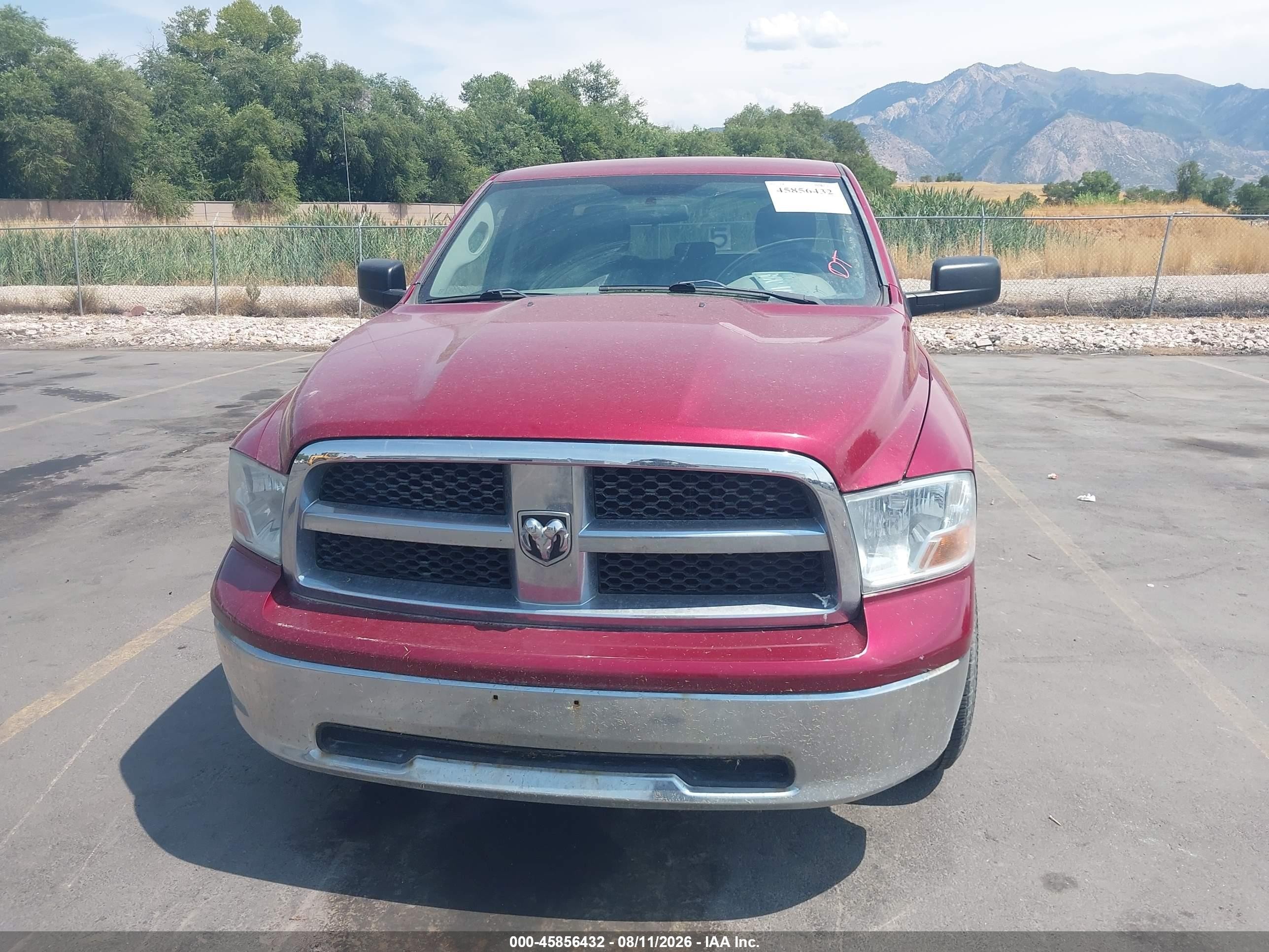 2012 Ram 1500 St Maroon vin: 1C6RD7FPXCS201669