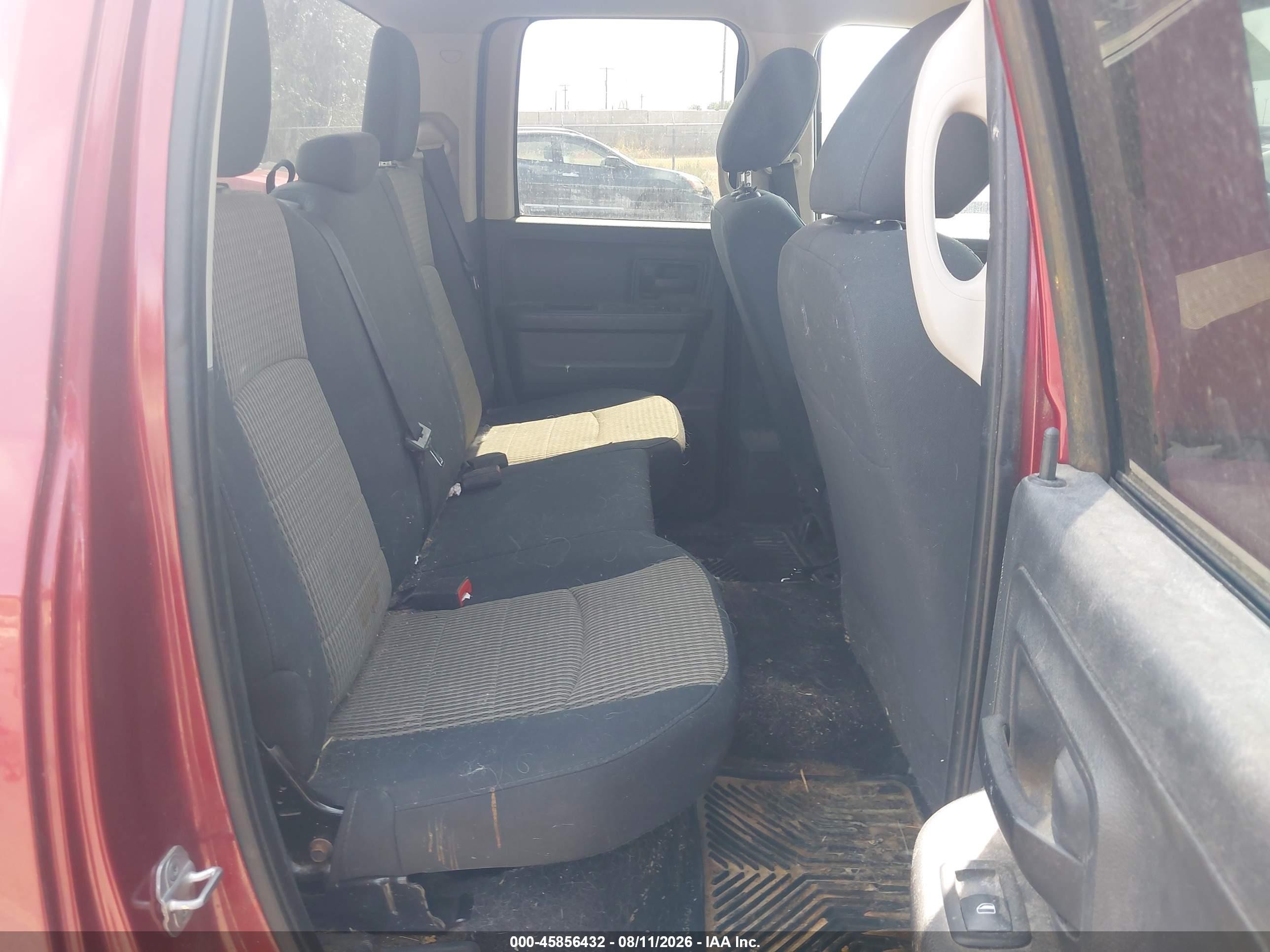 2012 Ram 1500 St Maroon vin: 1C6RD7FPXCS201669