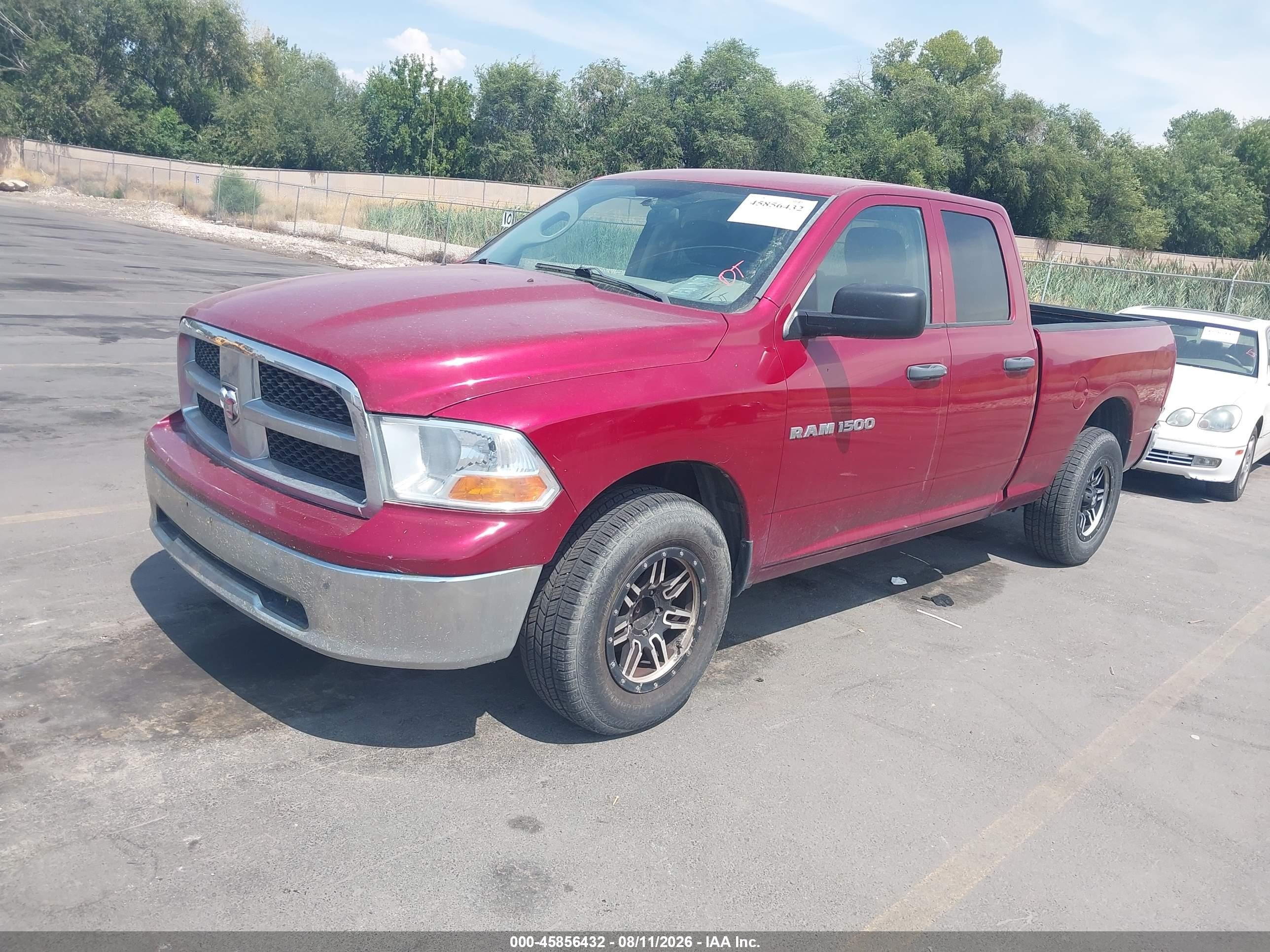 2012 Ram 1500 St Maroon vin: 1C6RD7FPXCS201669