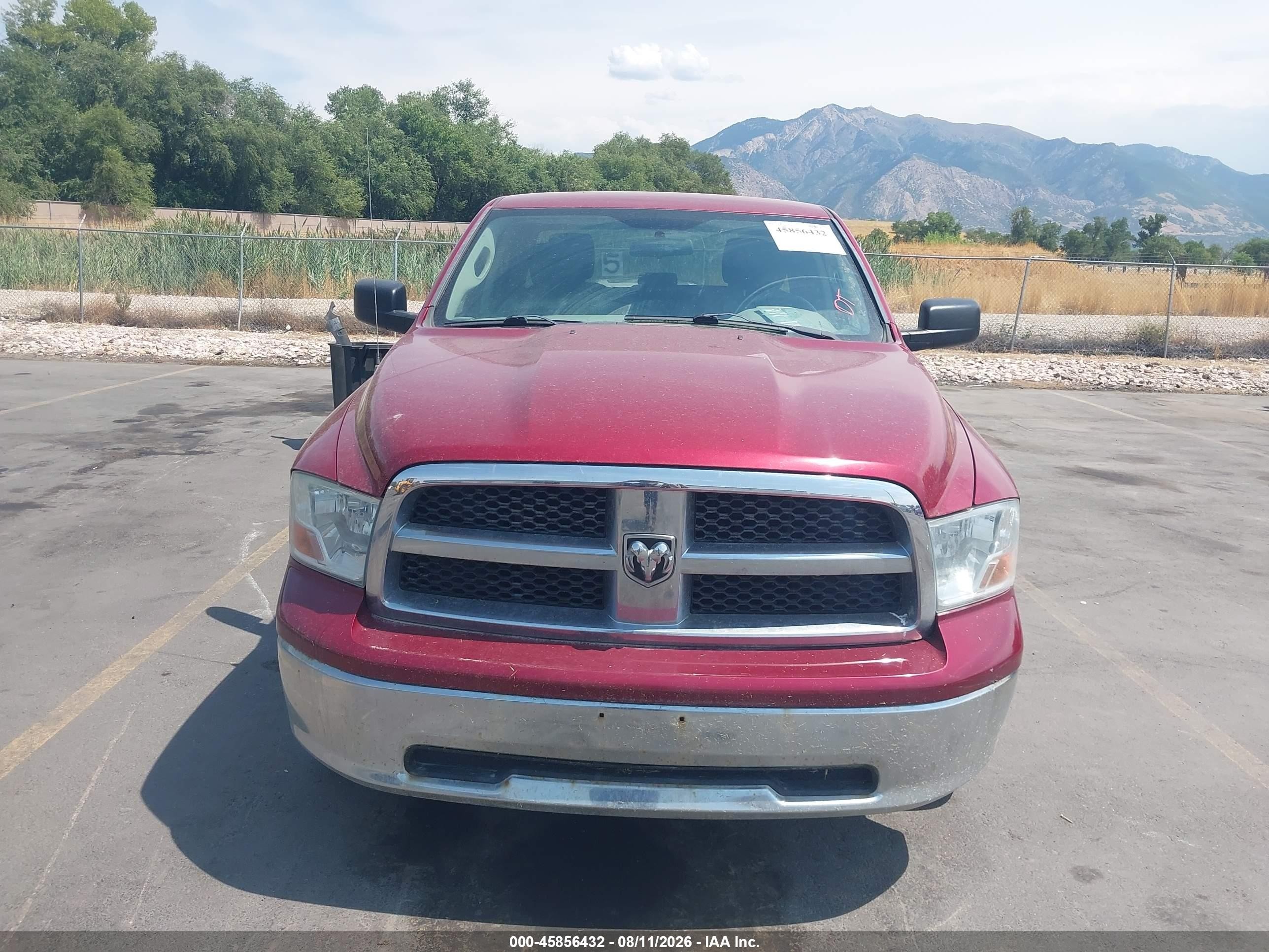 2012 Ram 1500 St Maroon vin: 1C6RD7FPXCS201669