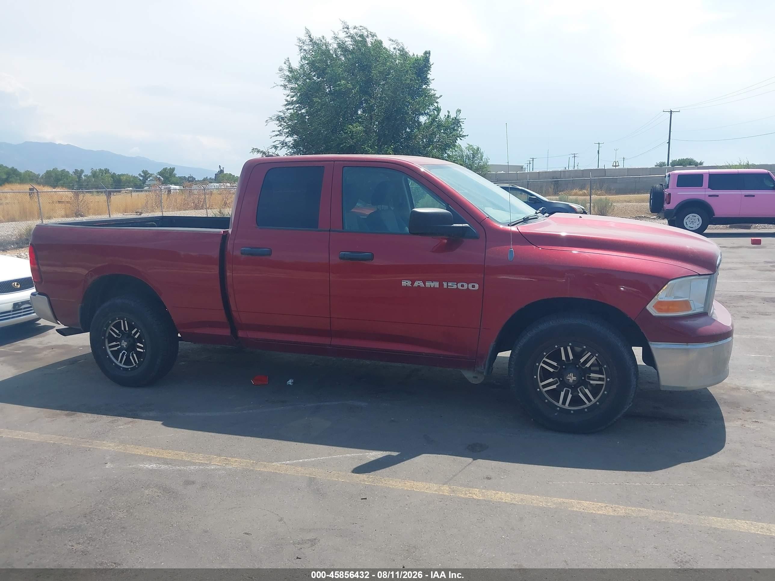 2012 Ram 1500 St Maroon vin: 1C6RD7FPXCS201669