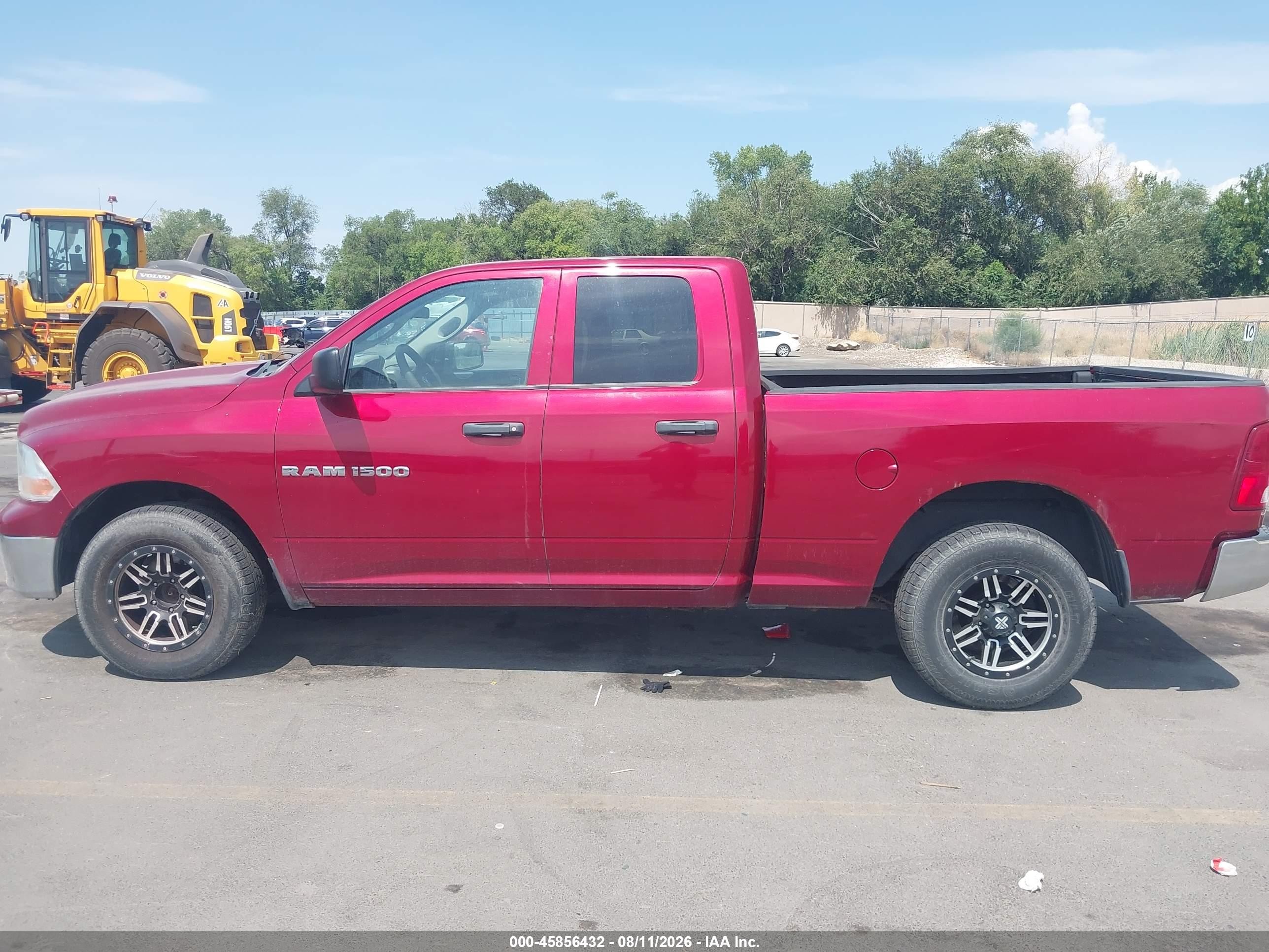 2012 Ram 1500 St Maroon vin: 1C6RD7FPXCS201669
