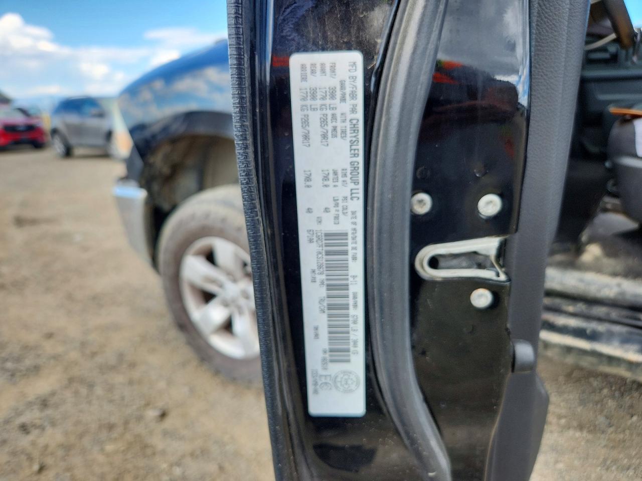 2012 Dodge Ram 1500 St Black vin: 1C6RD7FT0CS128678