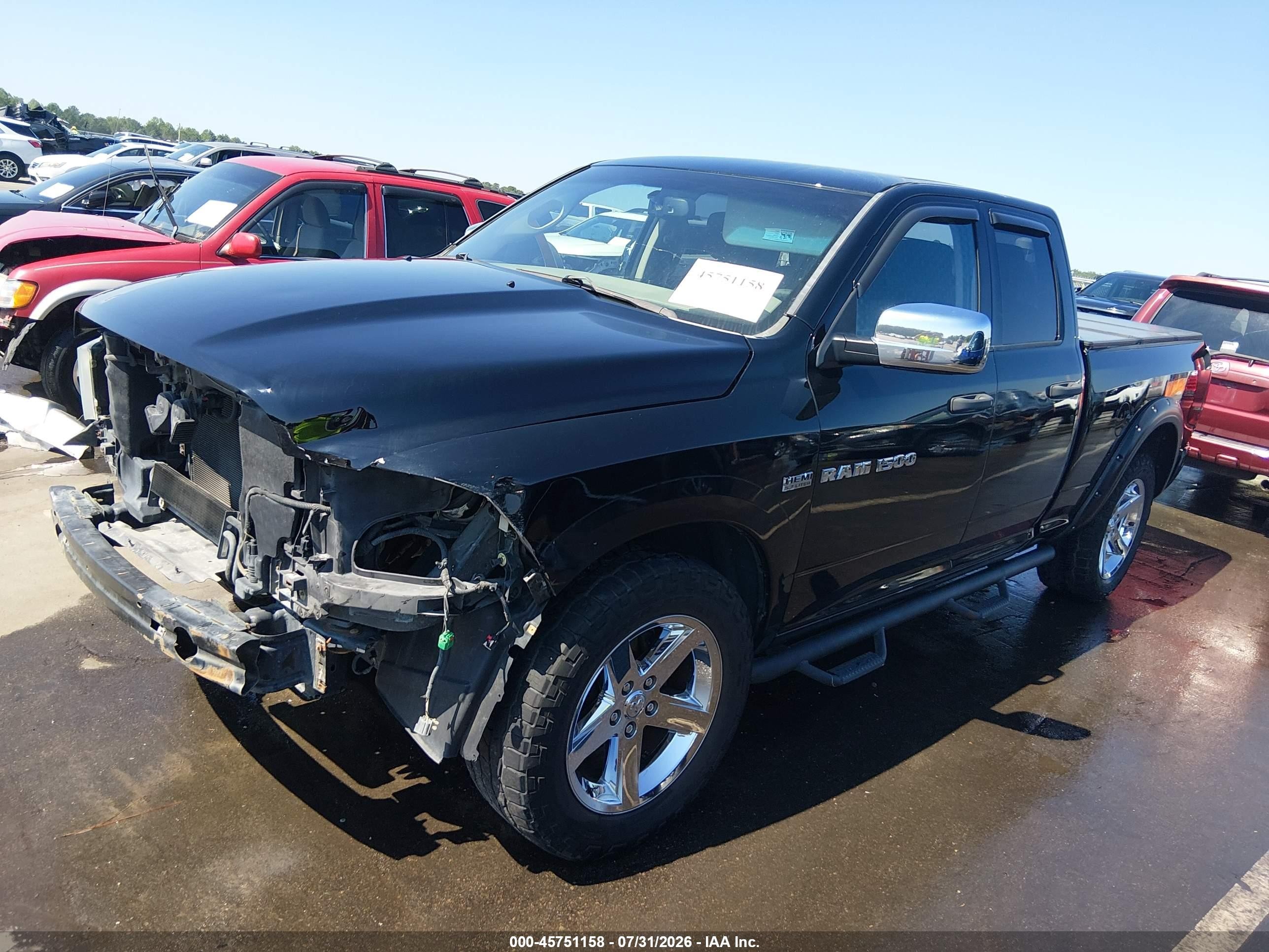 2012 Ram 1500 Express Black vin: 1C6RD7FT0CS245192