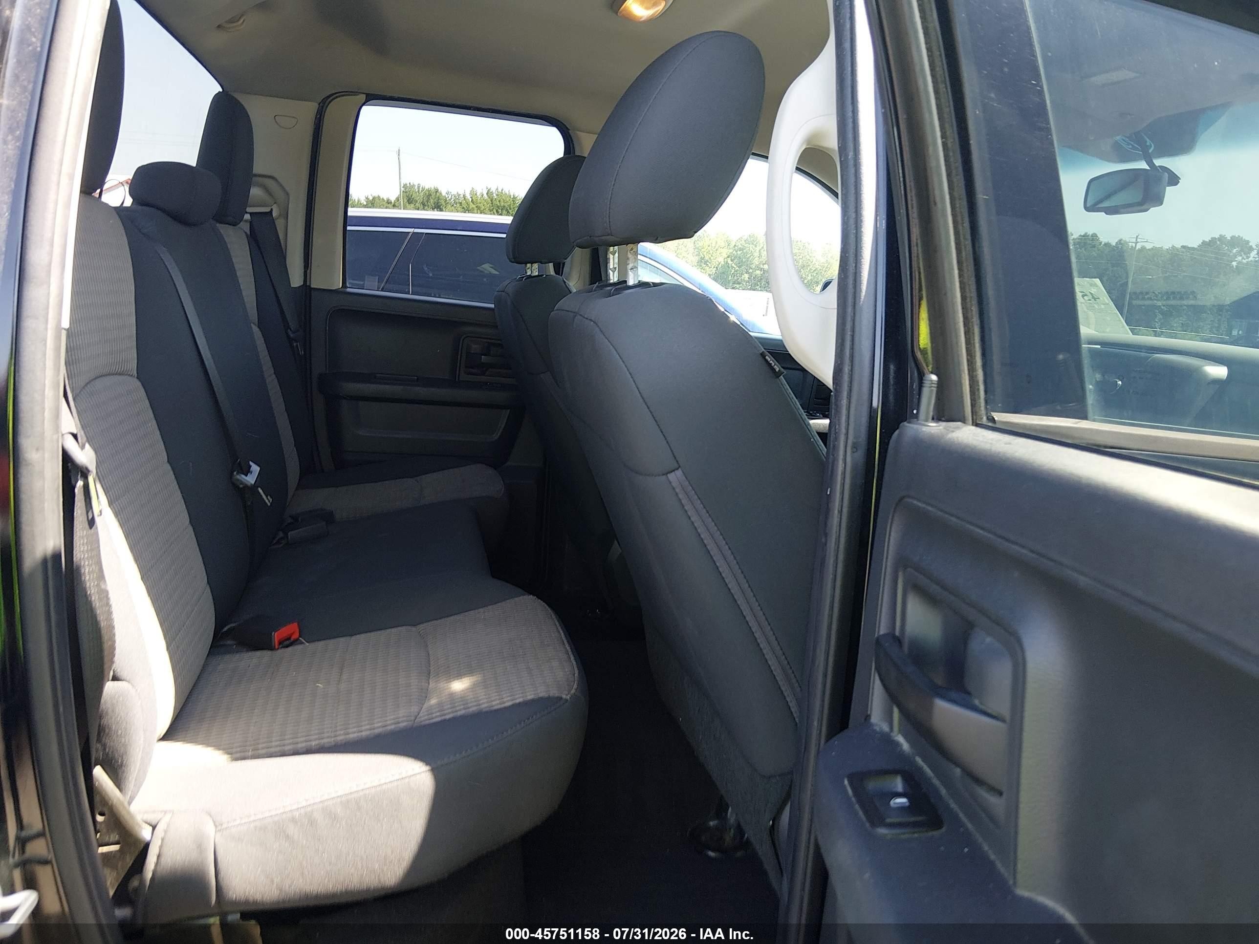 2012 Ram 1500 Express Black vin: 1C6RD7FT0CS245192