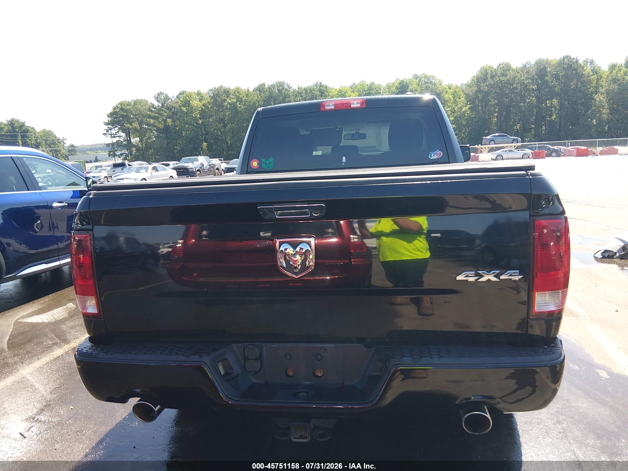 2012 Ram 1500 Express Black vin: 1C6RD7FT0CS245192