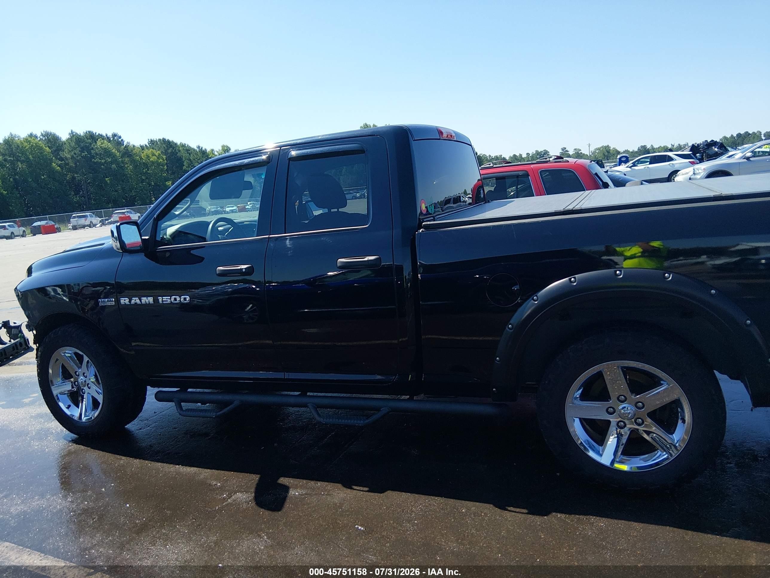 2012 Ram 1500 Express Black vin: 1C6RD7FT0CS245192