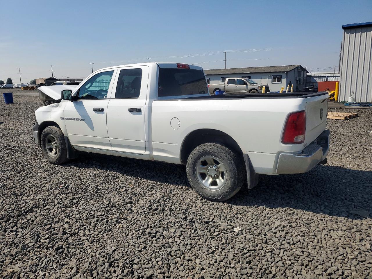 2012 Dodge Ram 1500 St White vin: 1C6RD7FT0CS272201