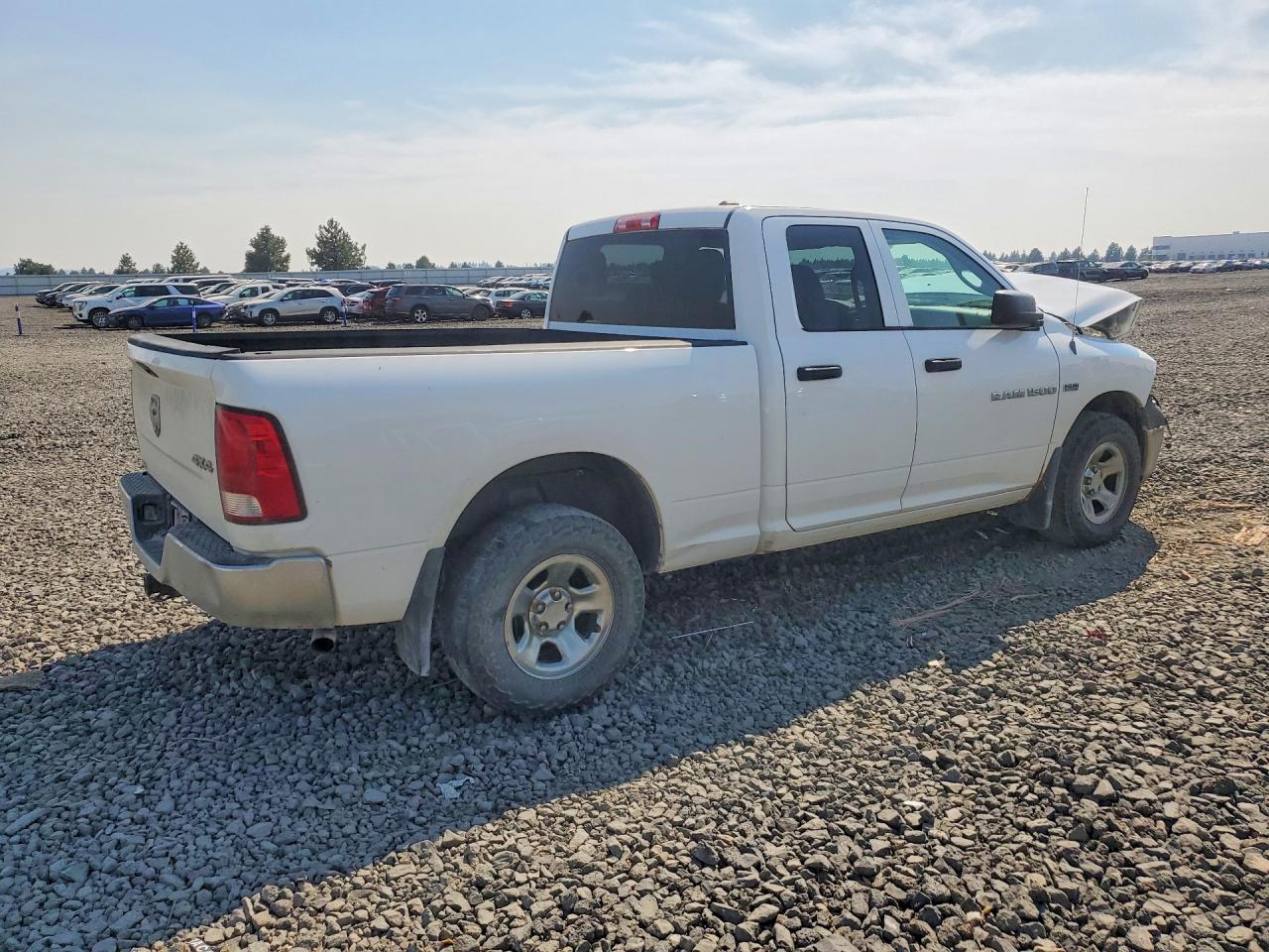 2012 Dodge Ram 1500 St White vin: 1C6RD7FT0CS272201
