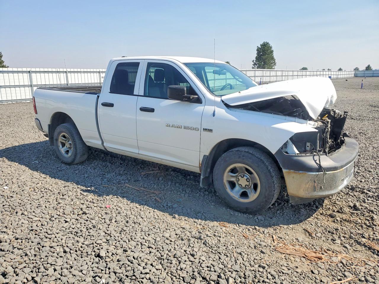 2012 Dodge Ram 1500 St White vin: 1C6RD7FT0CS272201