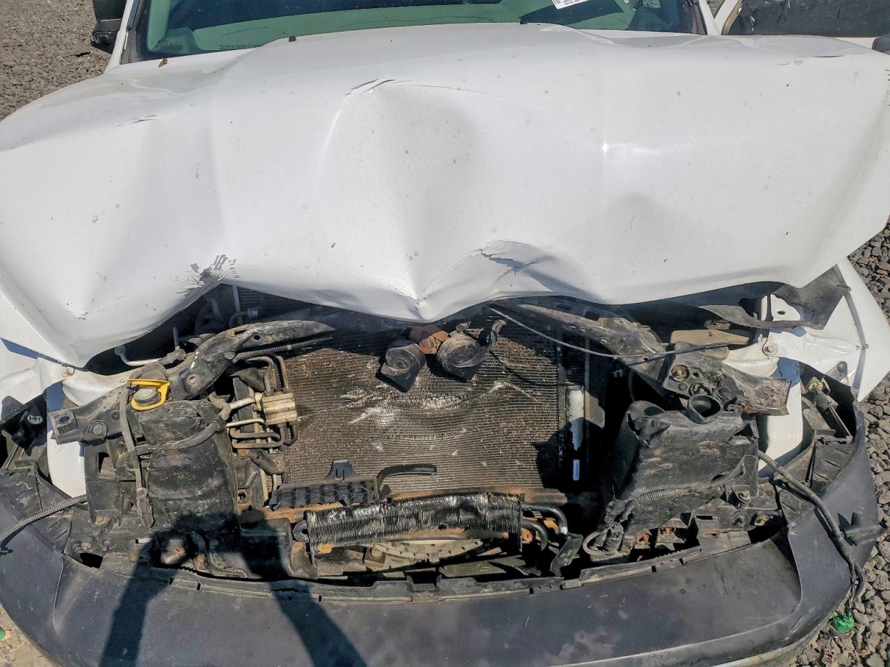 2012 Dodge Ram 1500 St White vin: 1C6RD7FT0CS272201
