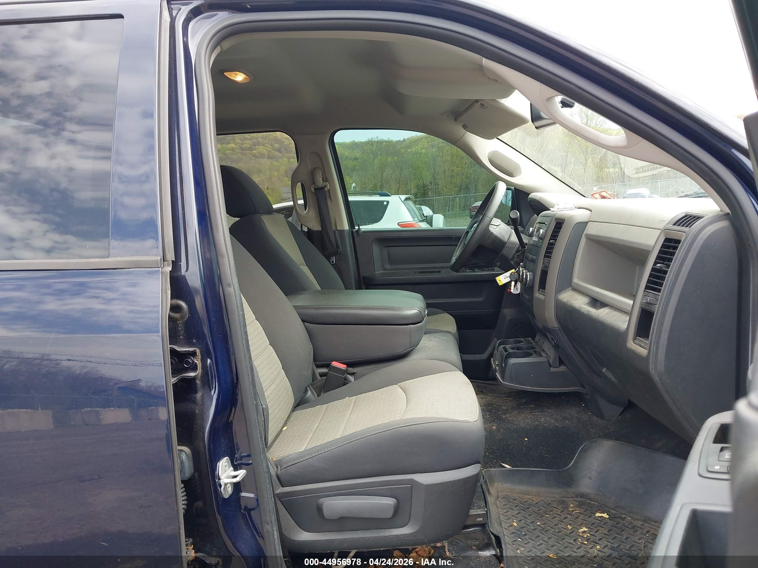 2012 Ram 1500 St Dark Blue vin: 1C6RD7FT0CS326483