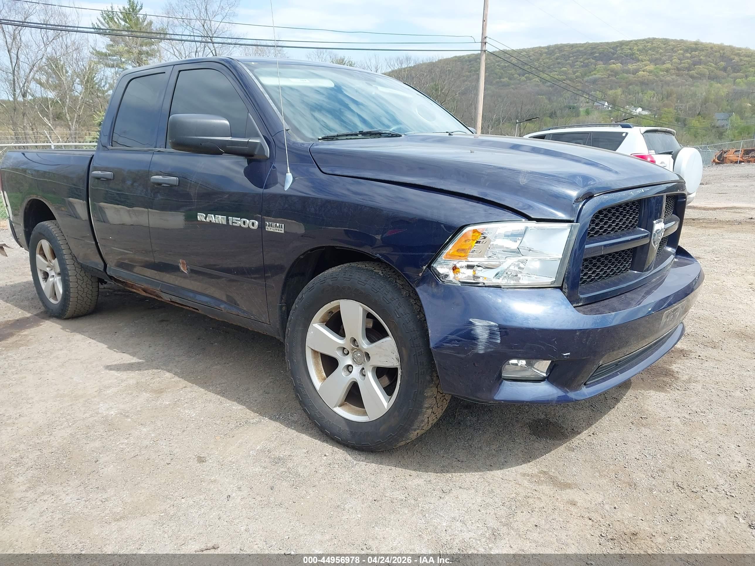 2012 Ram 1500 St Dark Blue vin: 1C6RD7FT0CS326483