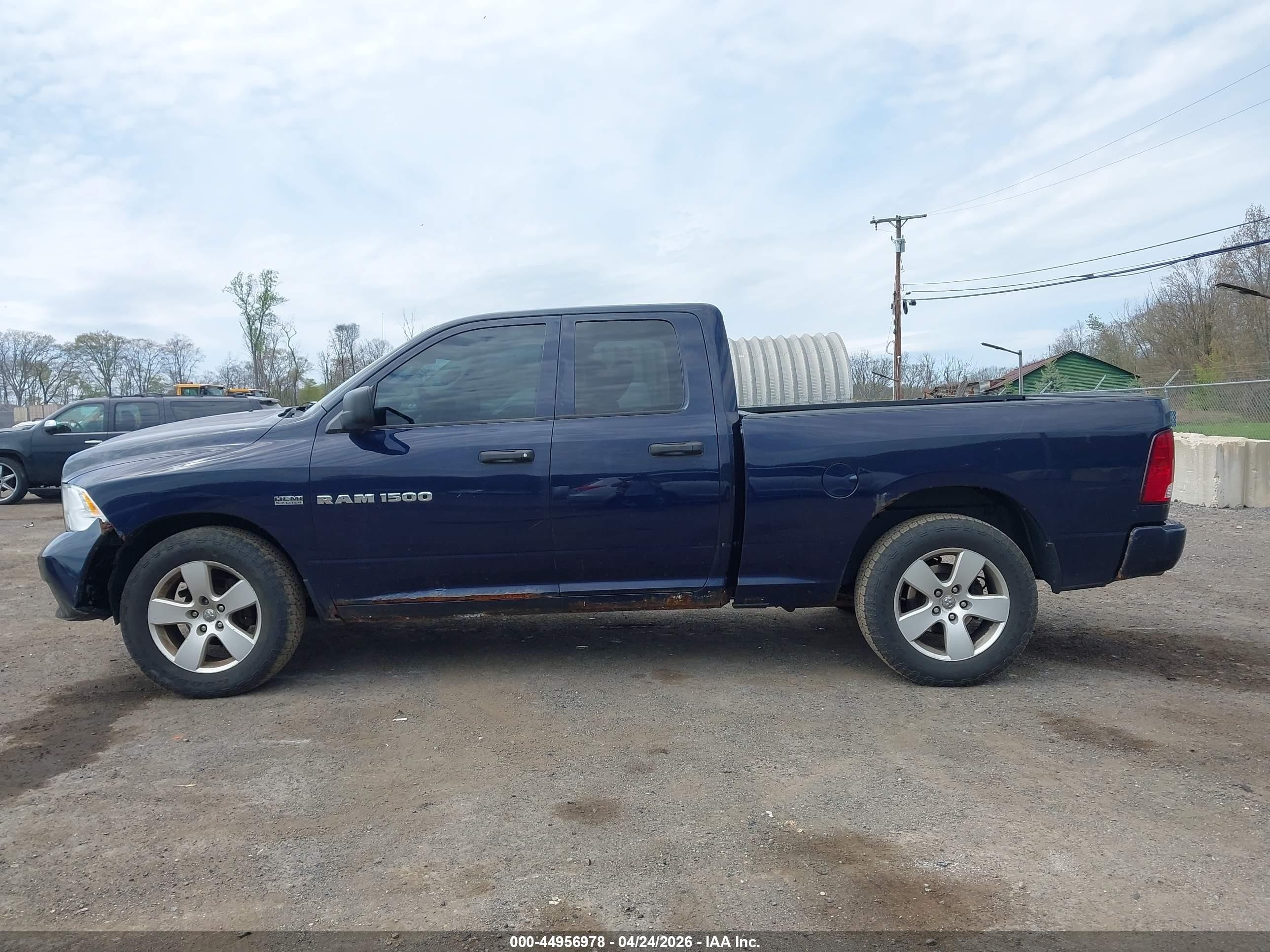 2012 Ram 1500 St Dark Blue vin: 1C6RD7FT0CS326483