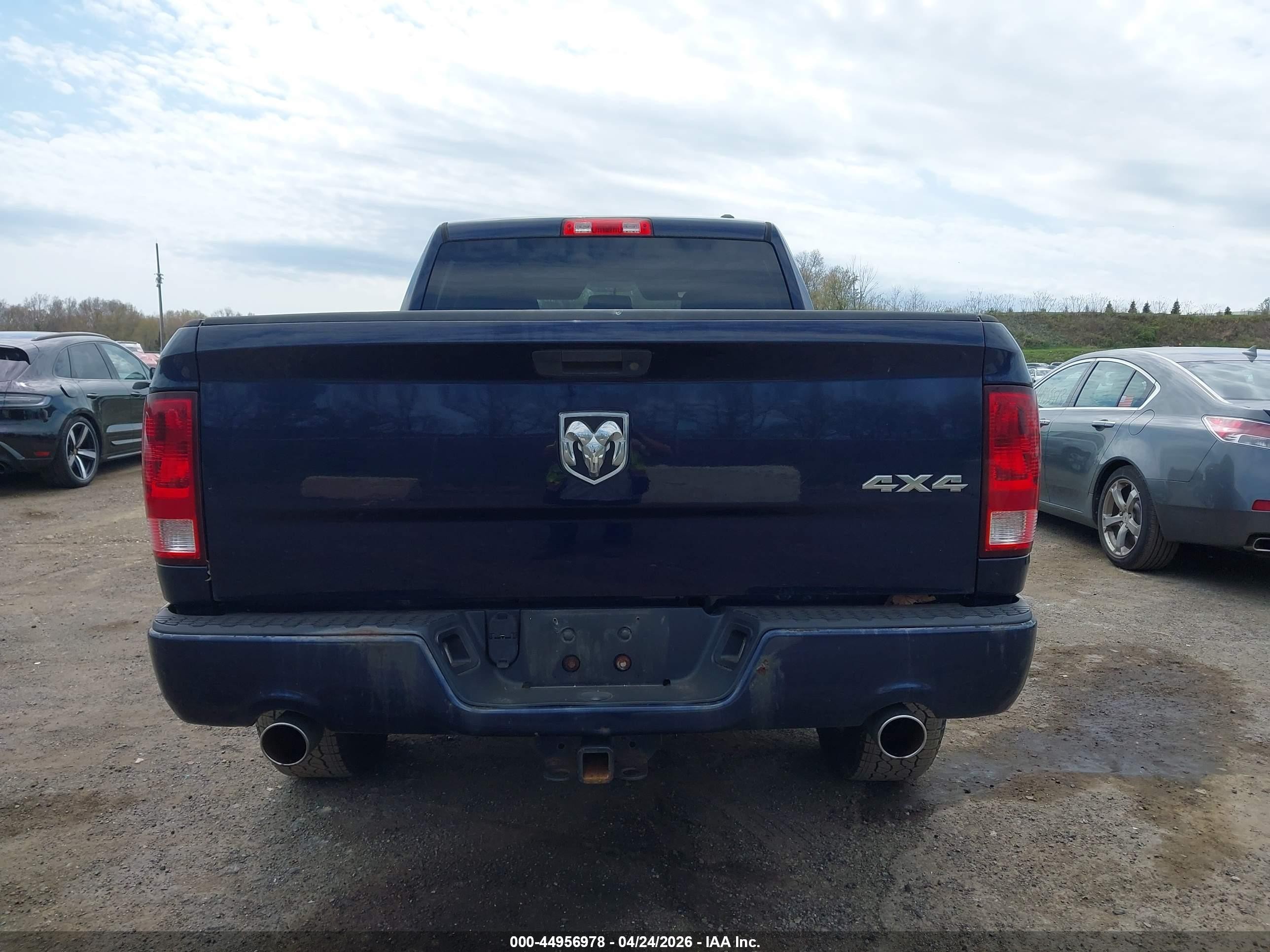 2012 Ram 1500 St Dark Blue vin: 1C6RD7FT0CS326483
