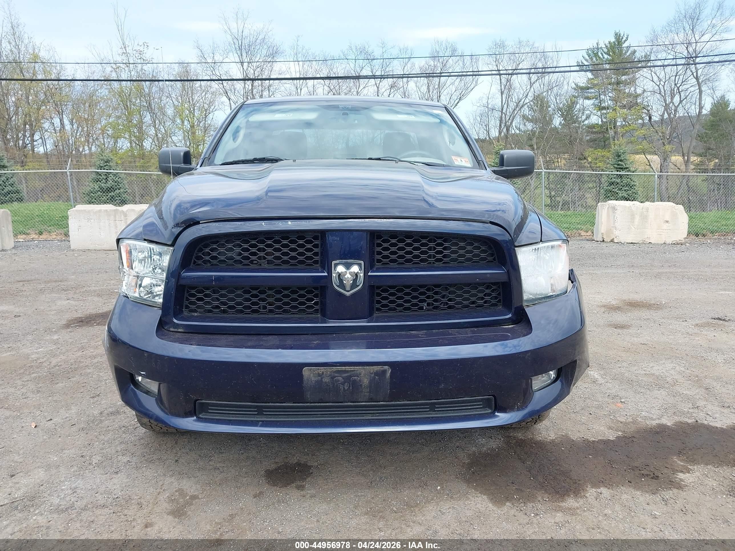 2012 Ram 1500 St Dark Blue vin: 1C6RD7FT0CS326483