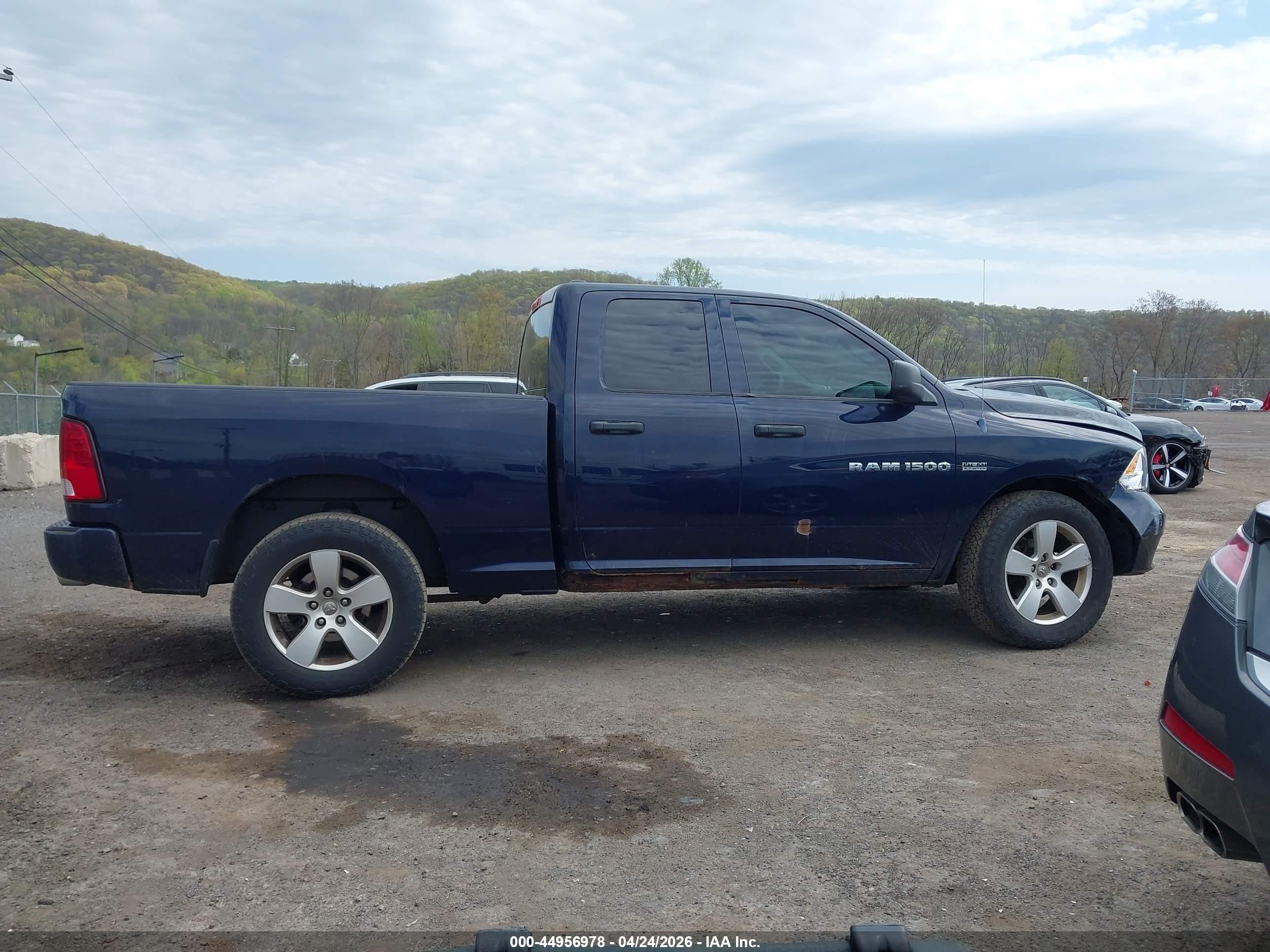 2012 Ram 1500 St Dark Blue vin: 1C6RD7FT0CS326483