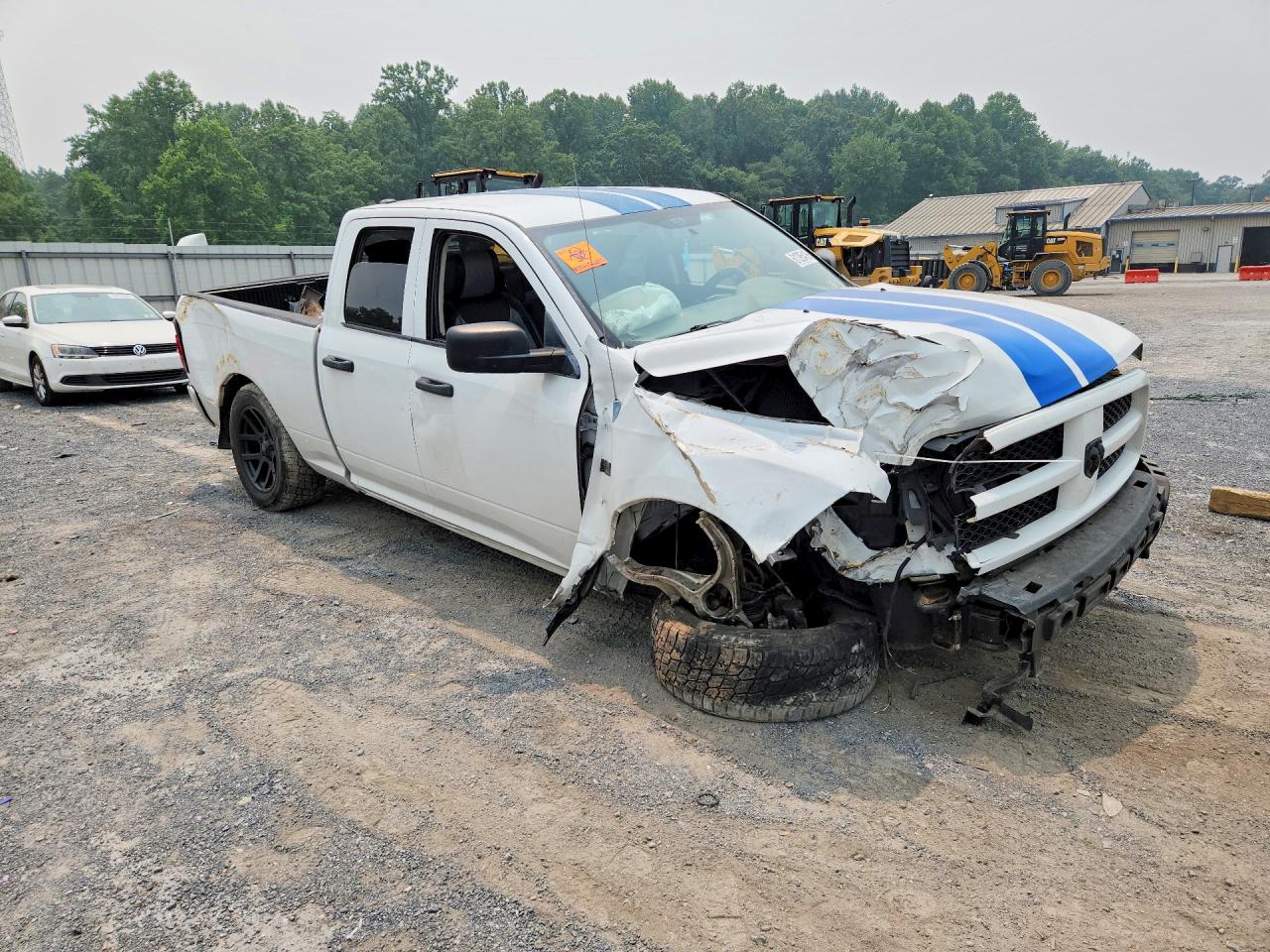 2012 Dodge Ram 1500 St Белый vin: 1C6RD7FT0CS343400