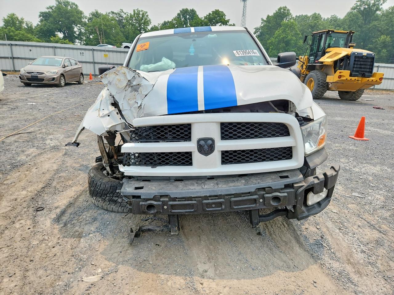 2012 Dodge Ram 1500 St Белый vin: 1C6RD7FT0CS343400