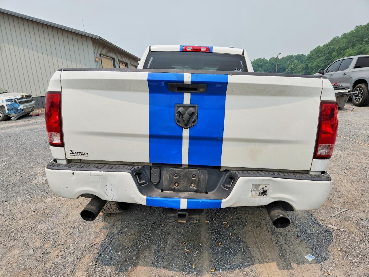 2012 Dodge Ram 1500 St Белый vin: 1C6RD7FT0CS343400