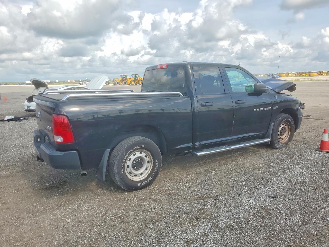 2012 Dodge Ram 1500 St Black vin: 1C6RD7FT1CS191398
