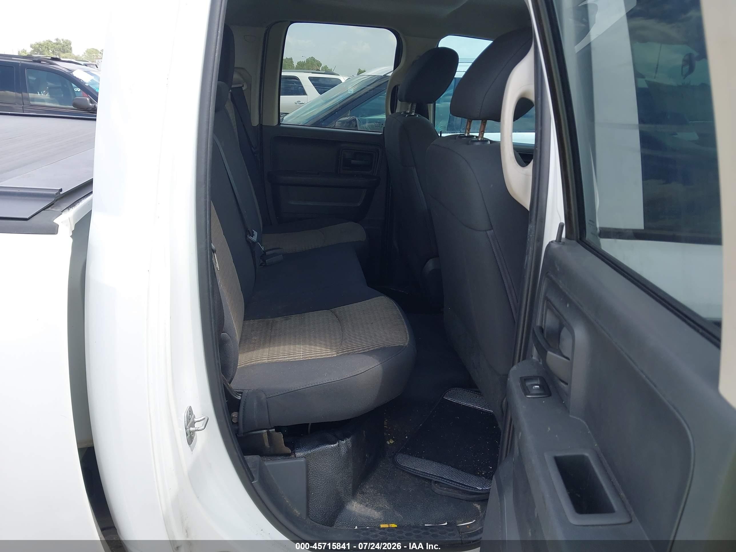 2012 Ram 1500 St White vin: 1C6RD7FT1CS249574