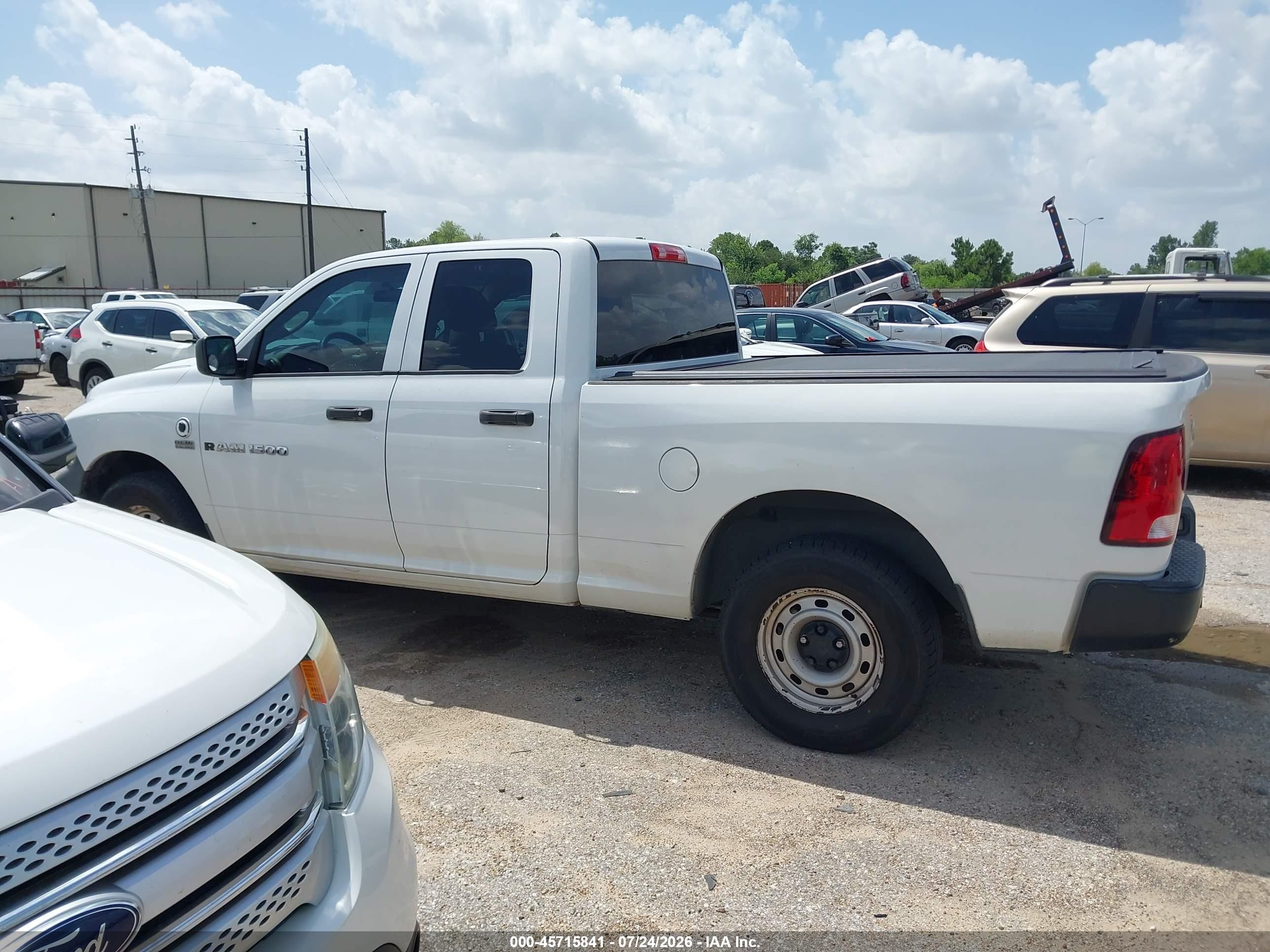 2012 Ram 1500 St White vin: 1C6RD7FT1CS249574
