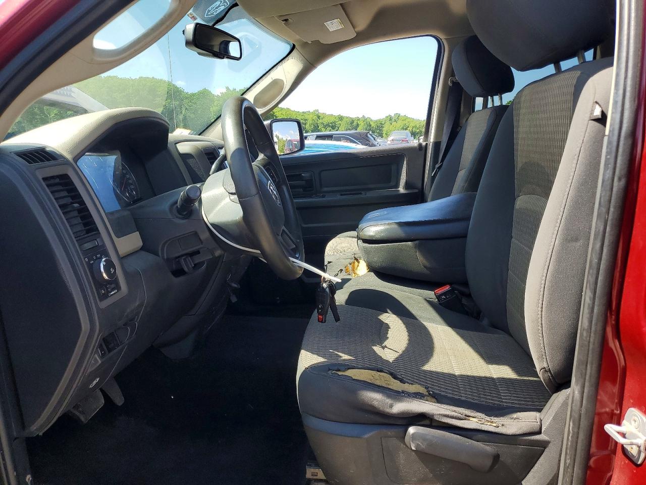 2012 Dodge Ram 1500 St Burgundy vin: 1C6RD7FT1CS251468