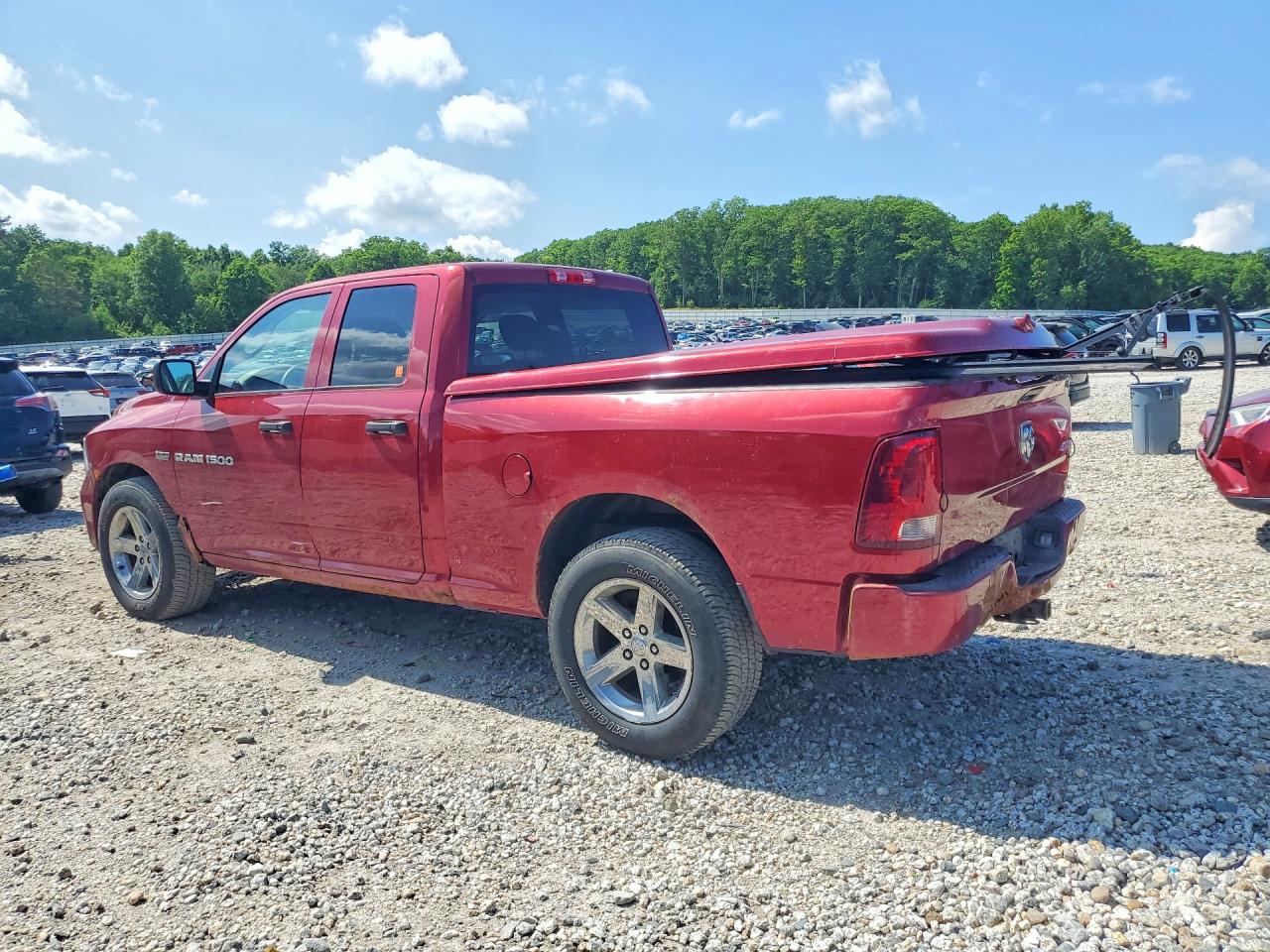 2012 Dodge Ram 1500 St Burgundy vin: 1C6RD7FT1CS251468