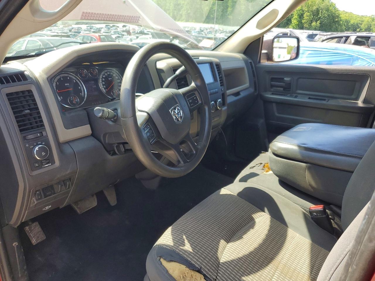 2012 Dodge Ram 1500 St Burgundy vin: 1C6RD7FT1CS251468