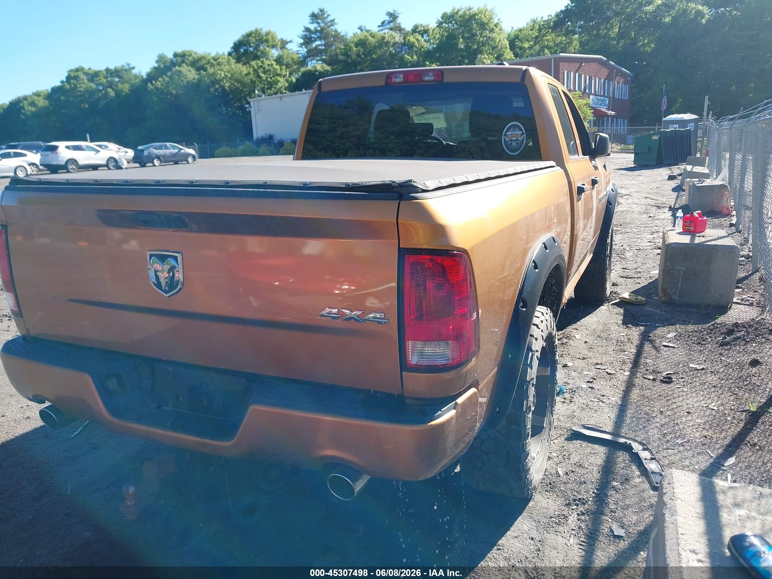 2012 Ram 1500 St Orange vin: 1C6RD7FT1CS303391