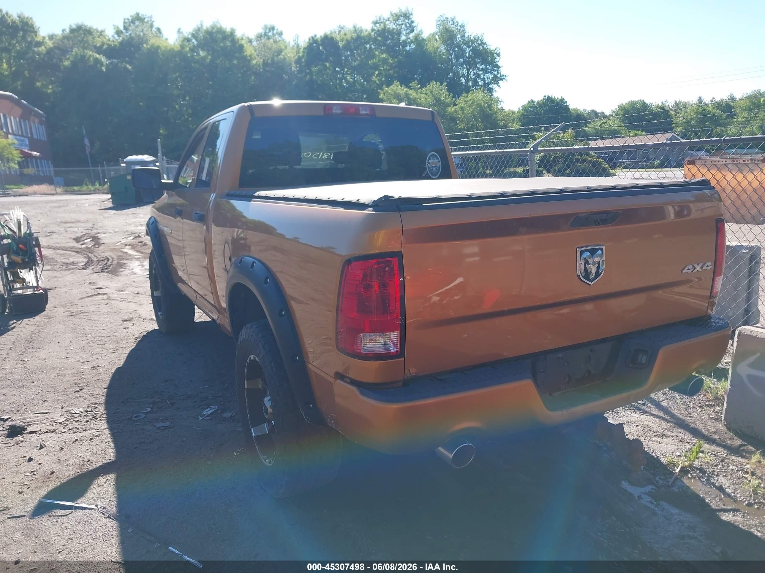 2012 Ram 1500 St Orange vin: 1C6RD7FT1CS303391