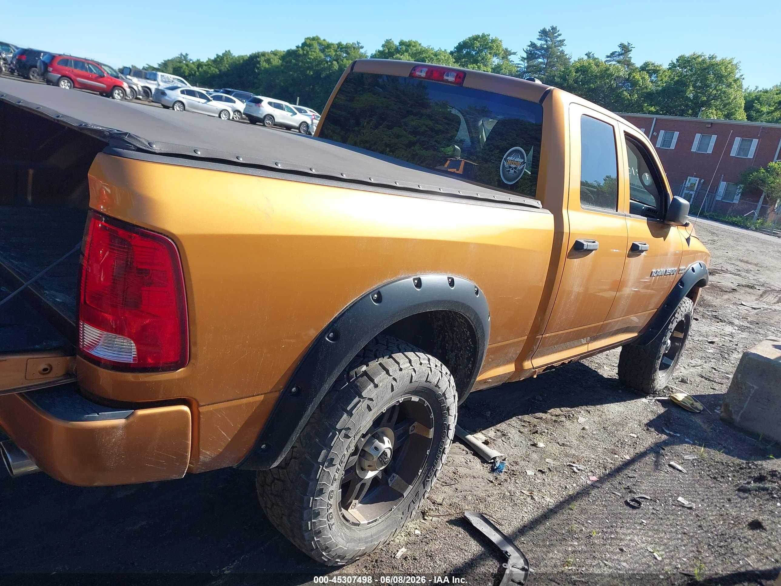 2012 Ram 1500 St Orange vin: 1C6RD7FT1CS303391