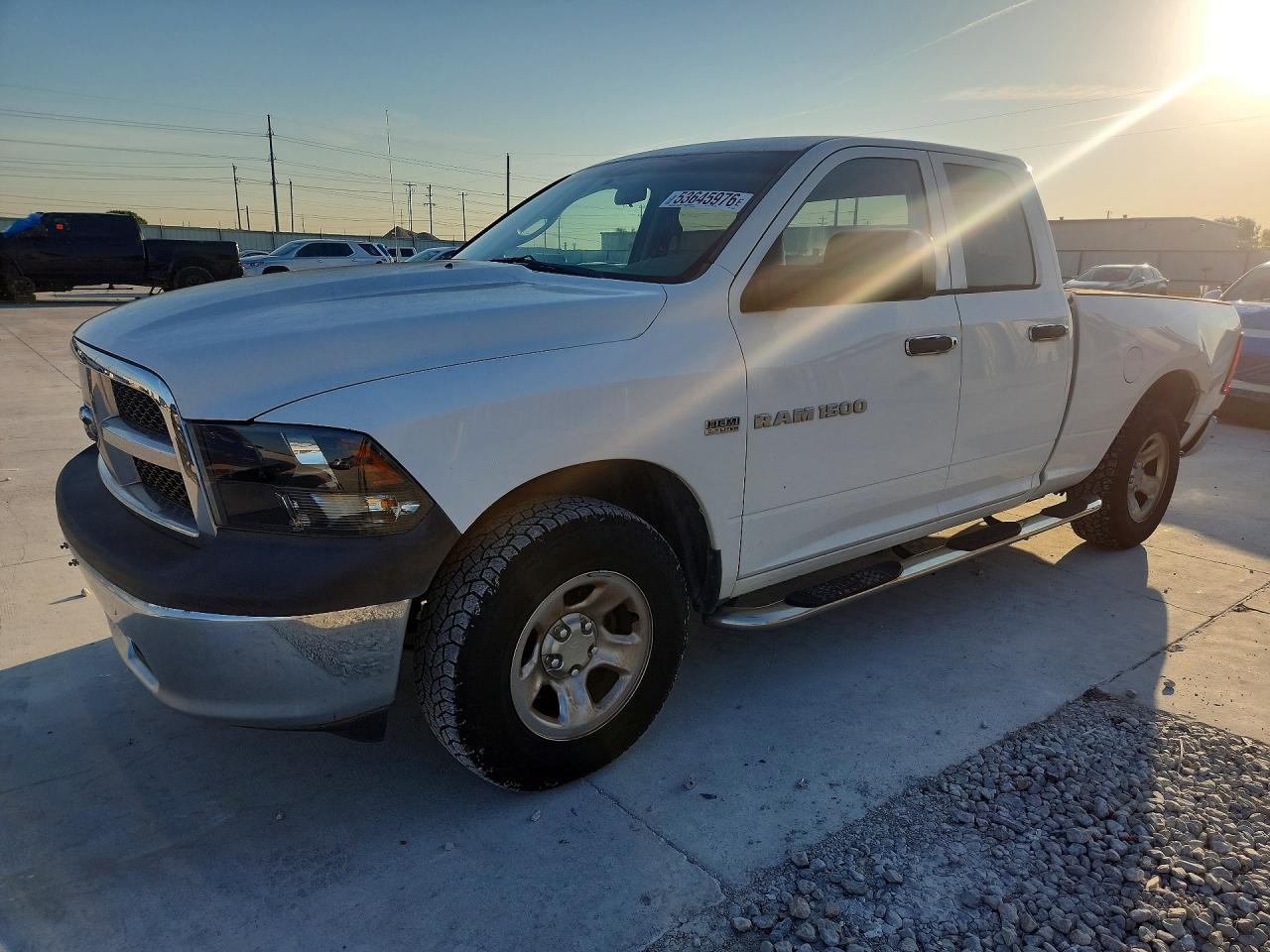 2012 Dodge Ram 1500 St White vin: 1C6RD7FT1CS339243